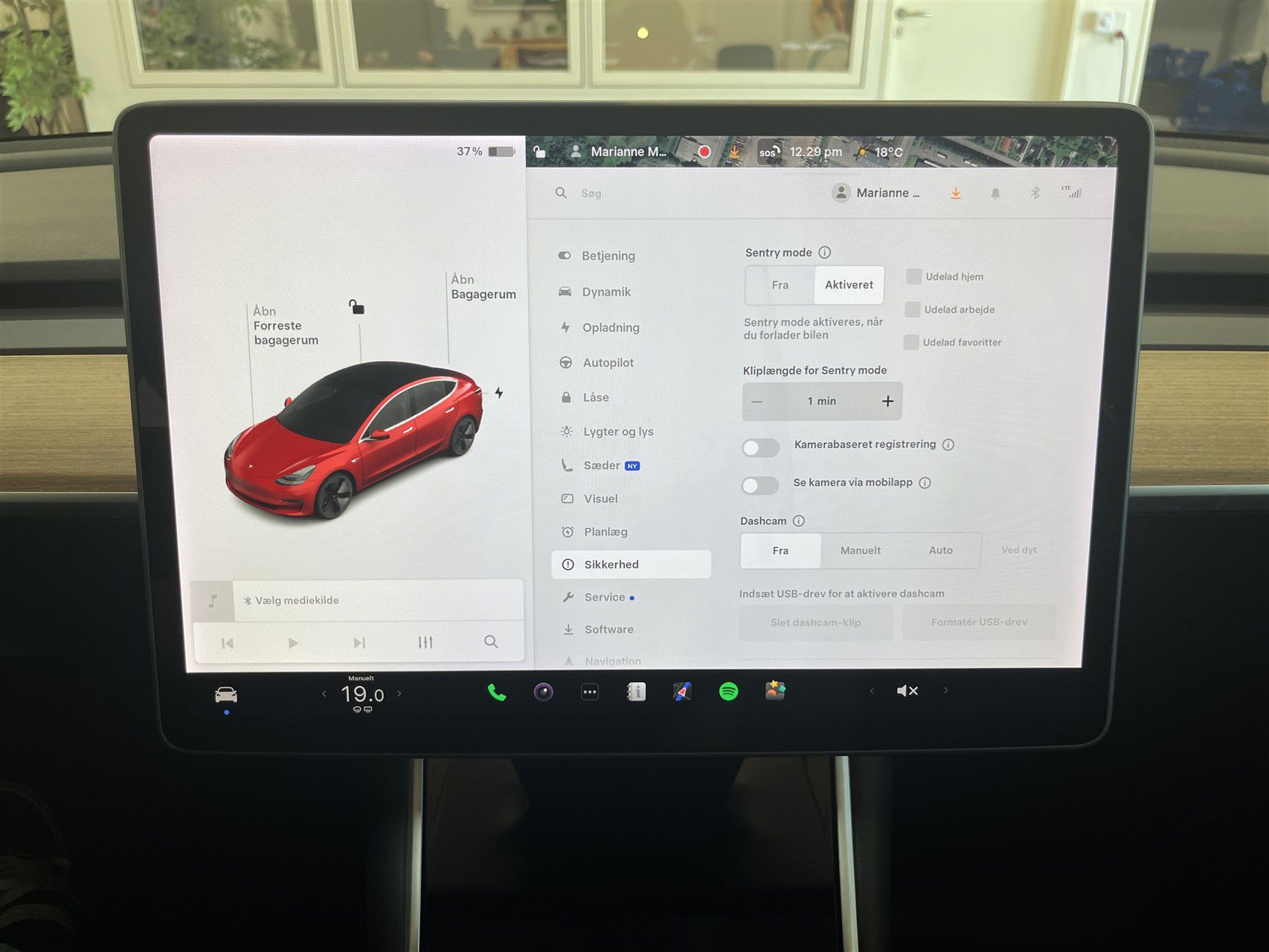 Billede af Tesla Model 3 EL Long Range AWD 490HK Aut.