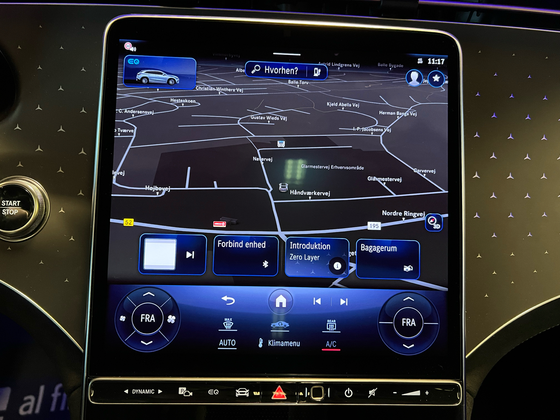 Billede af Mercedes-Benz EQE 350 EL AMG Premium Plus 4Matic 292HK 5d Aut.