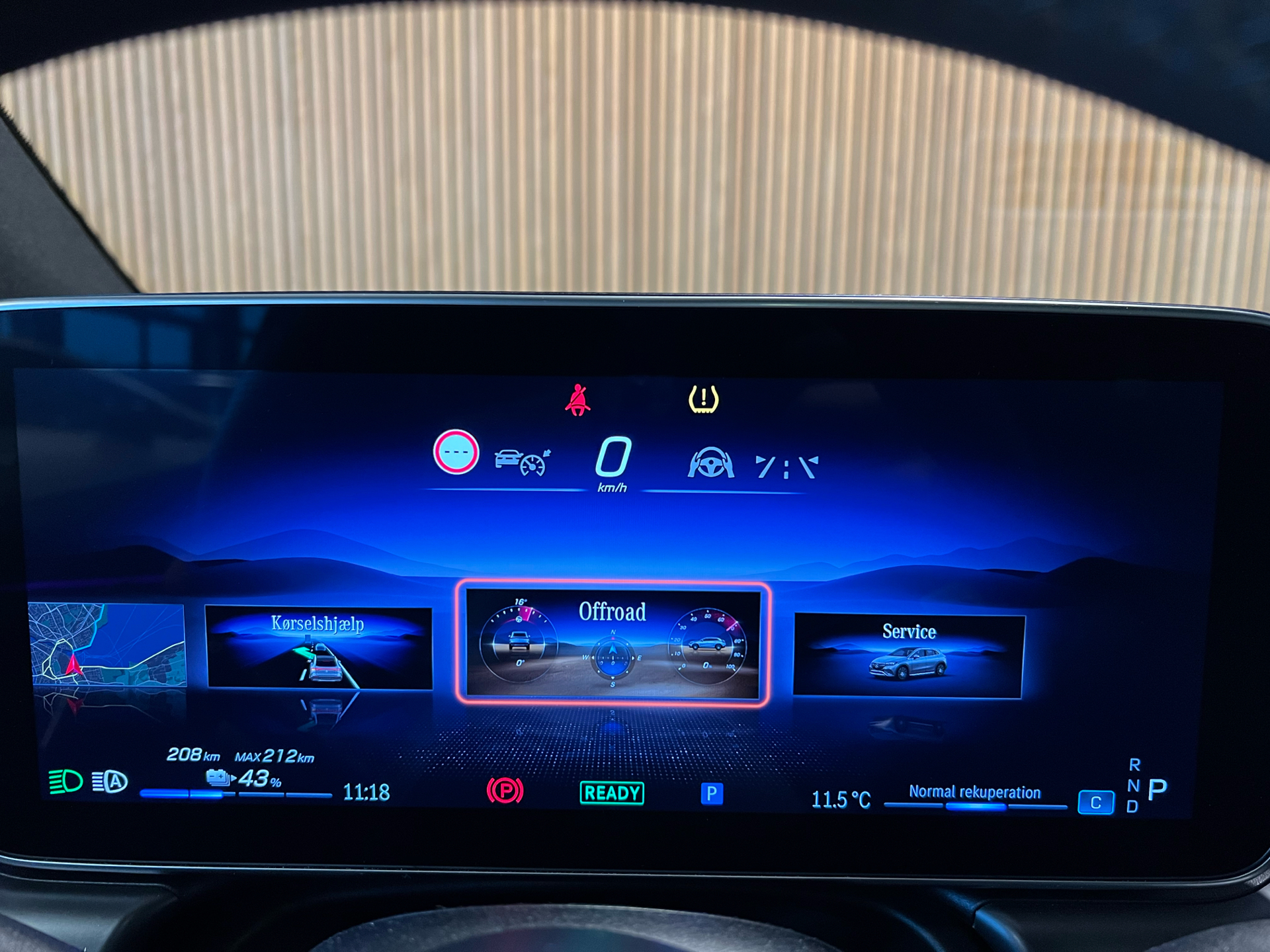 Billede af Mercedes-Benz EQE 350 EL AMG Premium Plus 4Matic 292HK 5d Aut.