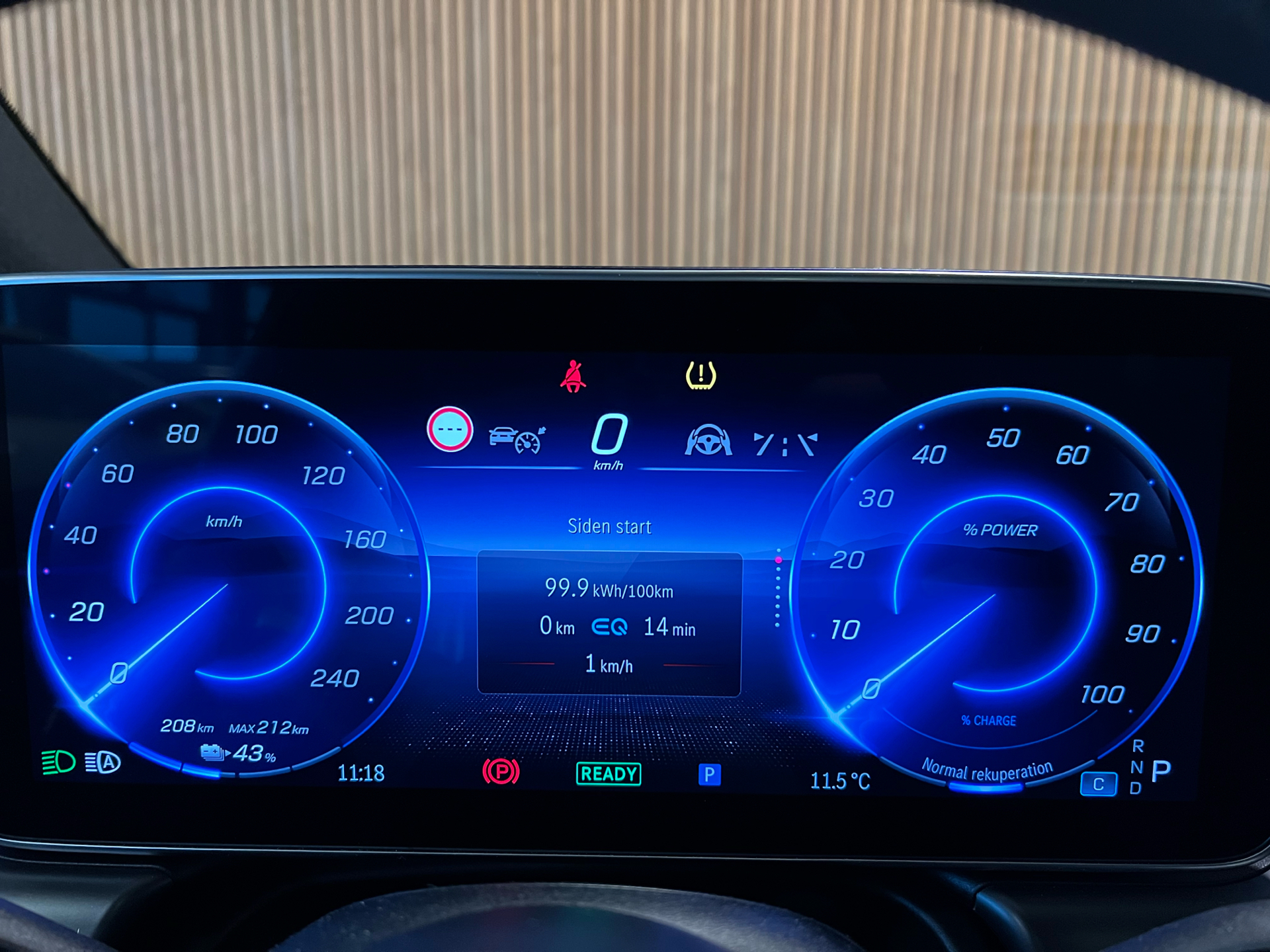 Billede af Mercedes-Benz EQE 350 EL AMG Premium Plus 4Matic 292HK 5d Aut.