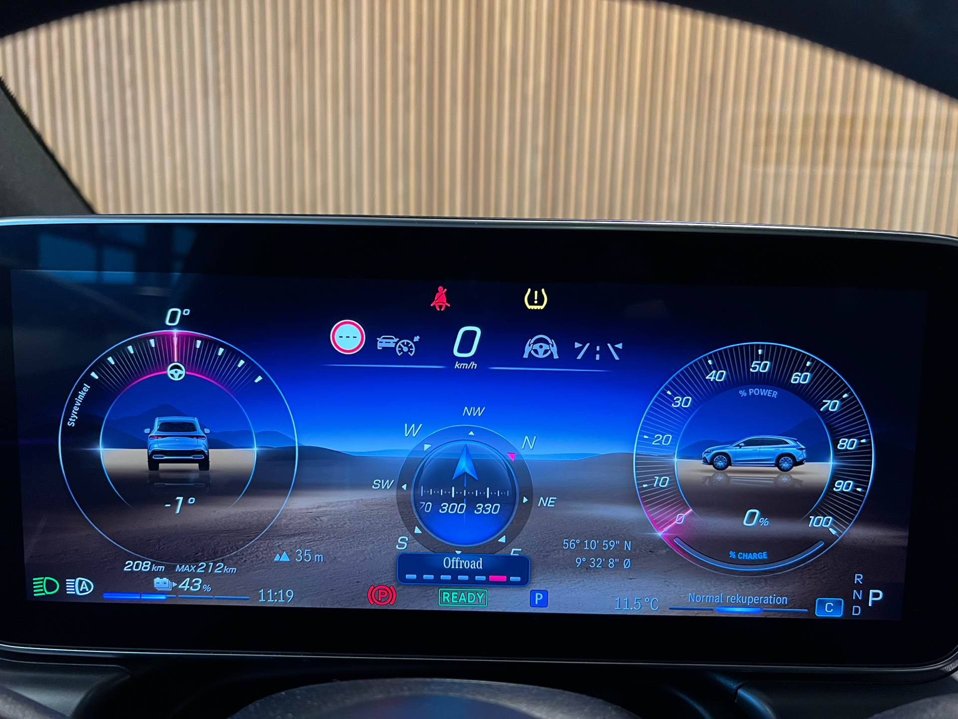 Billede af Mercedes-Benz EQE 350 EL AMG Premium Plus 4Matic 292HK 5d Aut.