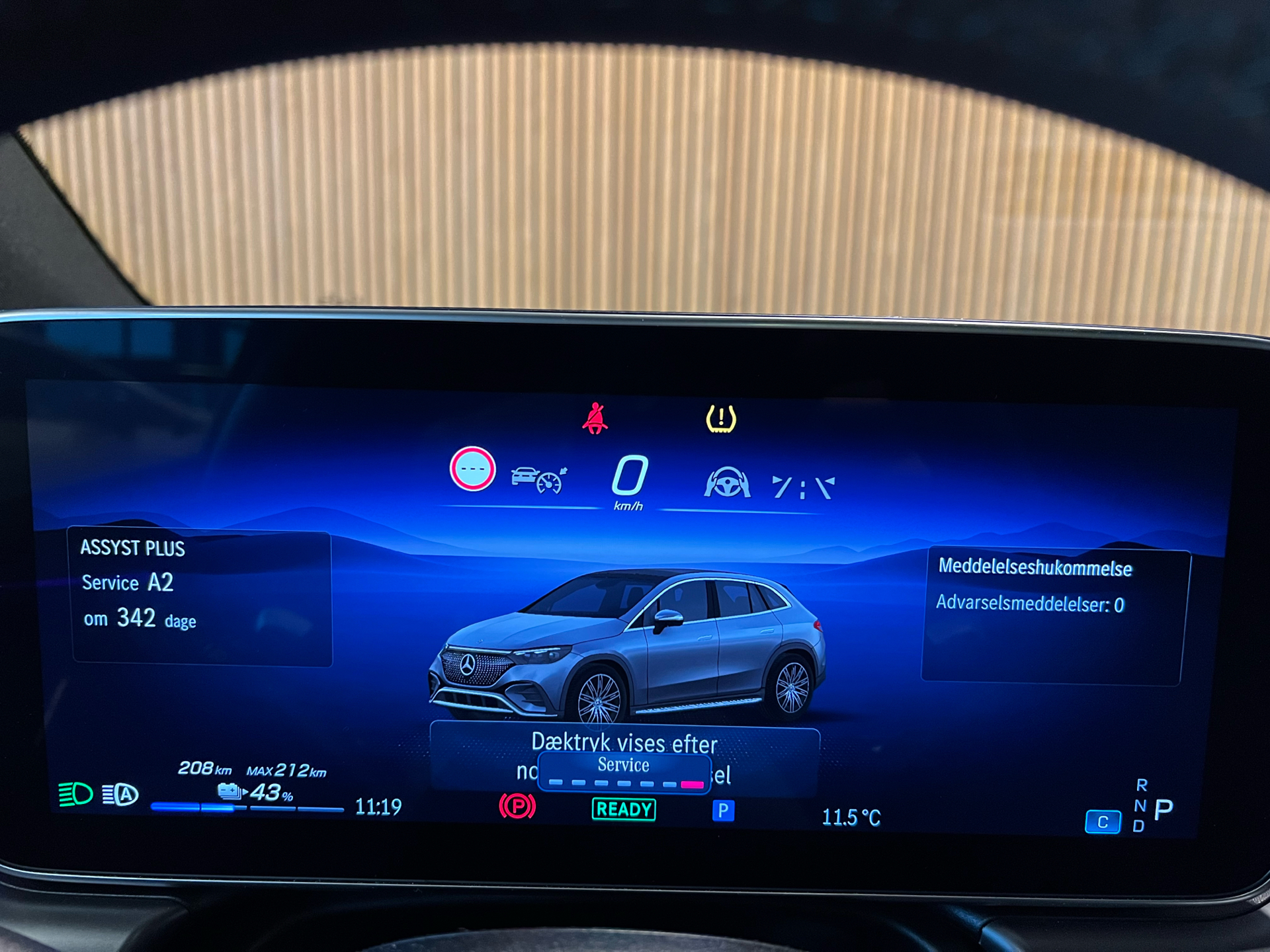 Billede af Mercedes-Benz EQE 350 EL AMG Premium Plus 4Matic 292HK 5d Aut.