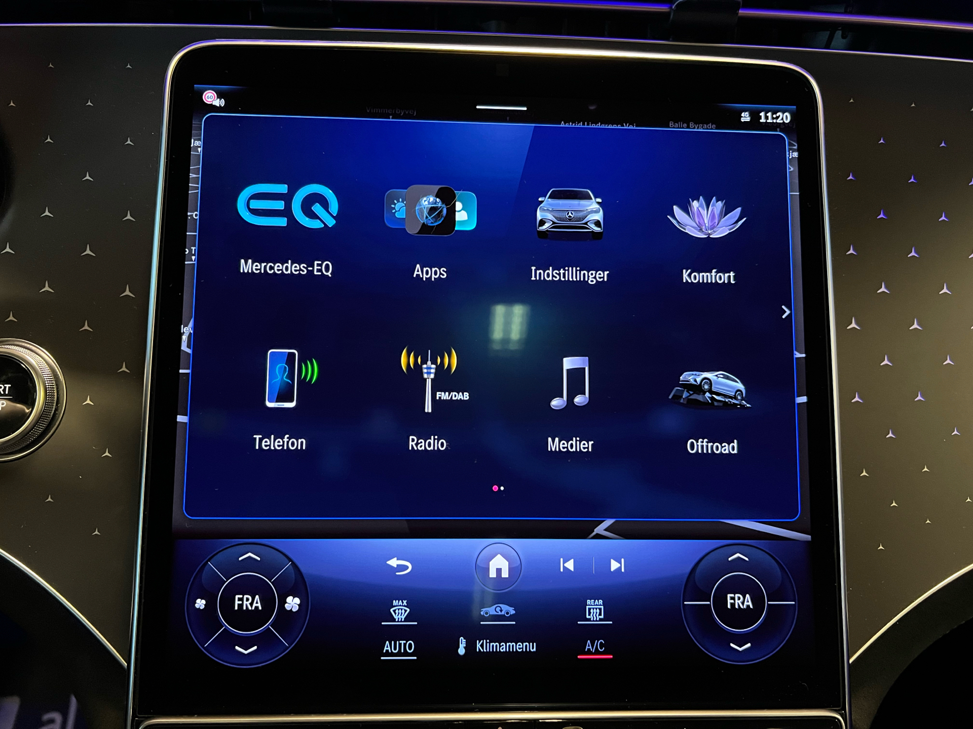 Billede af Mercedes-Benz EQE 350 EL AMG Premium Plus 4Matic 292HK 5d Aut.