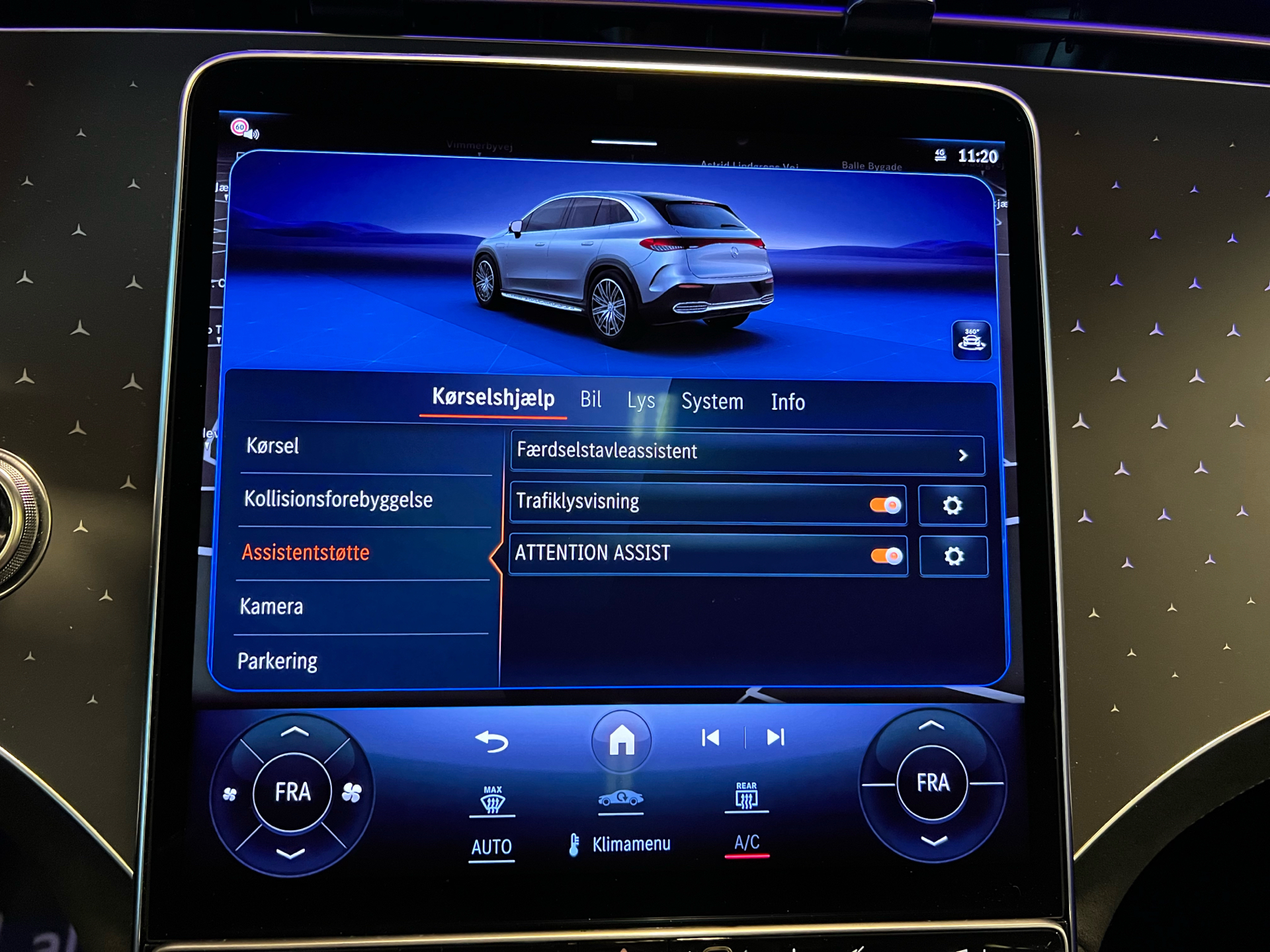 Billede af Mercedes-Benz EQE 350 EL AMG Premium Plus 4Matic 292HK 5d Aut.