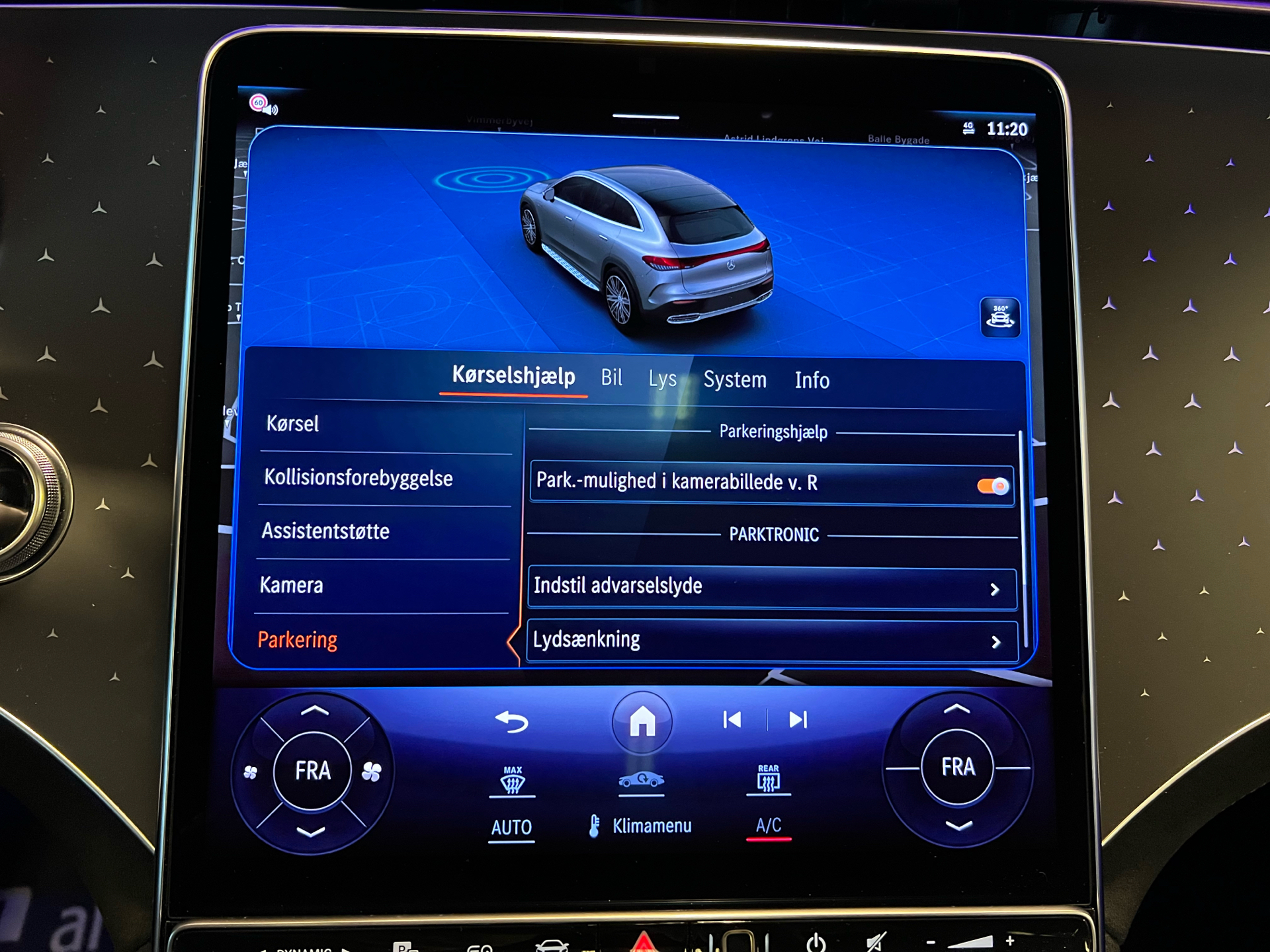 Billede af Mercedes-Benz EQE 350 EL AMG Premium Plus 4Matic 292HK 5d Aut.