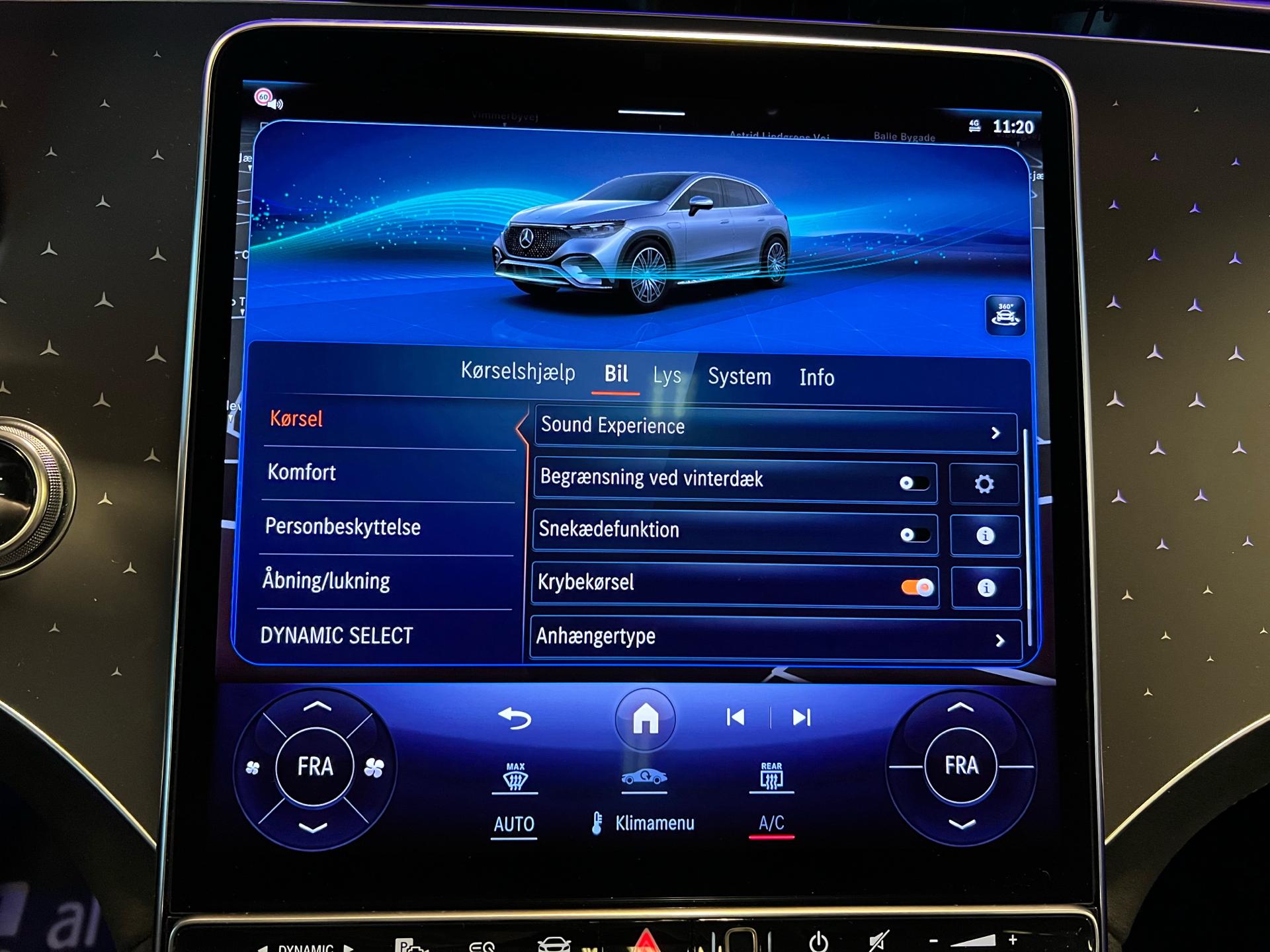 Billede af Mercedes-Benz EQE 350 EL AMG Premium Plus 4Matic 292HK 5d Aut.