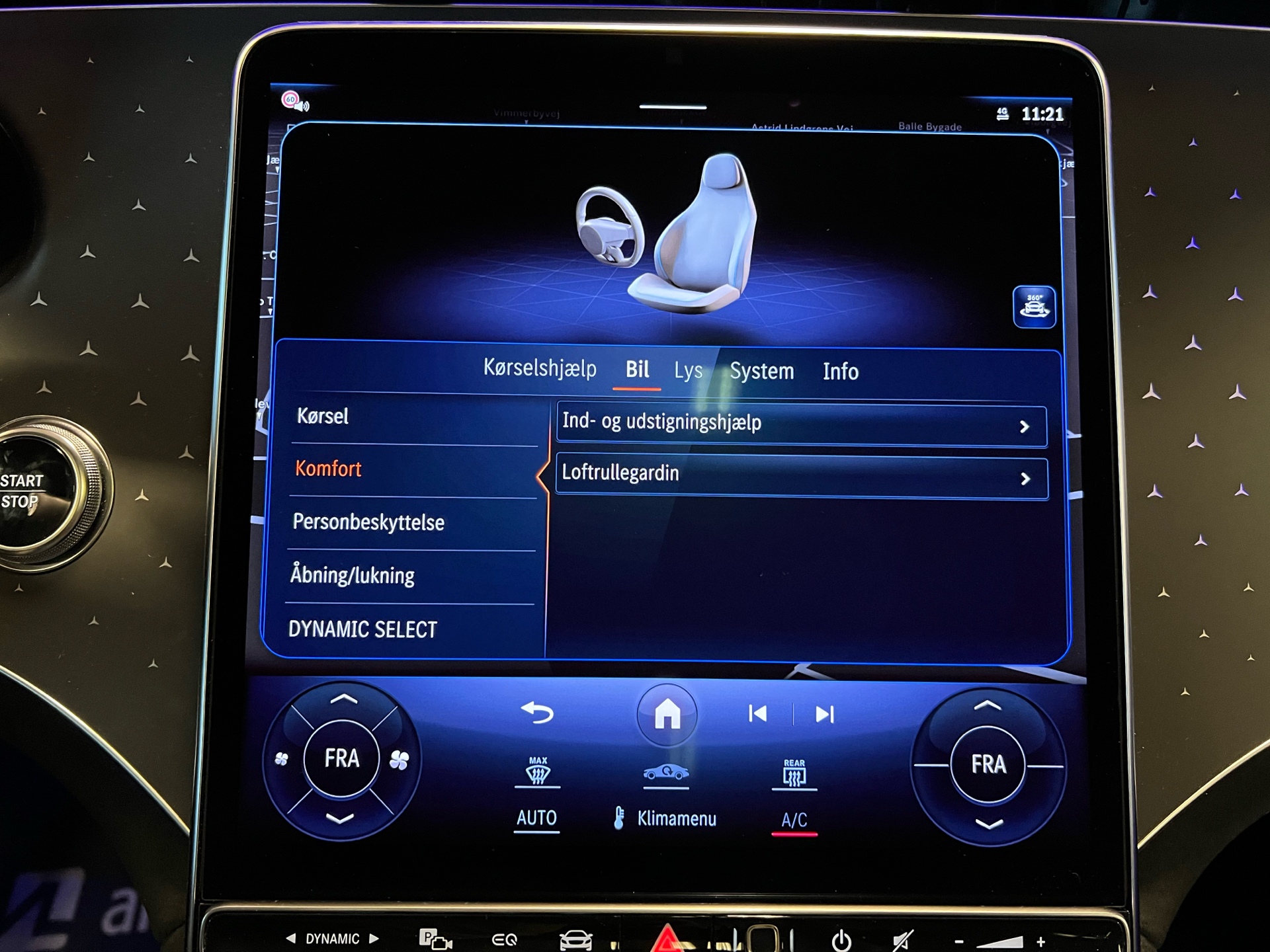 Billede af Mercedes-Benz EQE 350 EL AMG Premium Plus 4Matic 292HK 5d Aut.