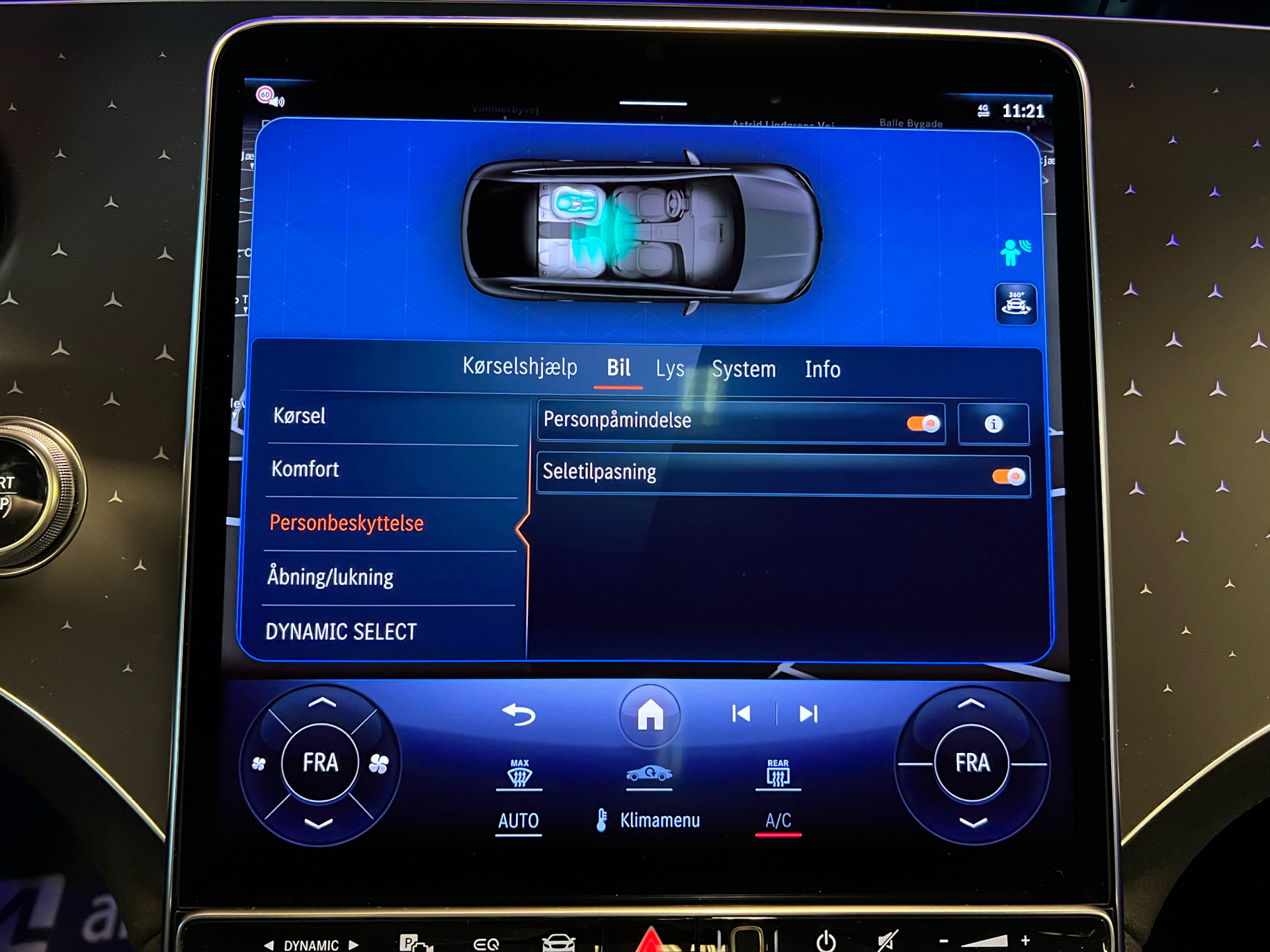 Billede af Mercedes-Benz EQE 350 EL AMG Premium Plus 4Matic 292HK 5d Aut.