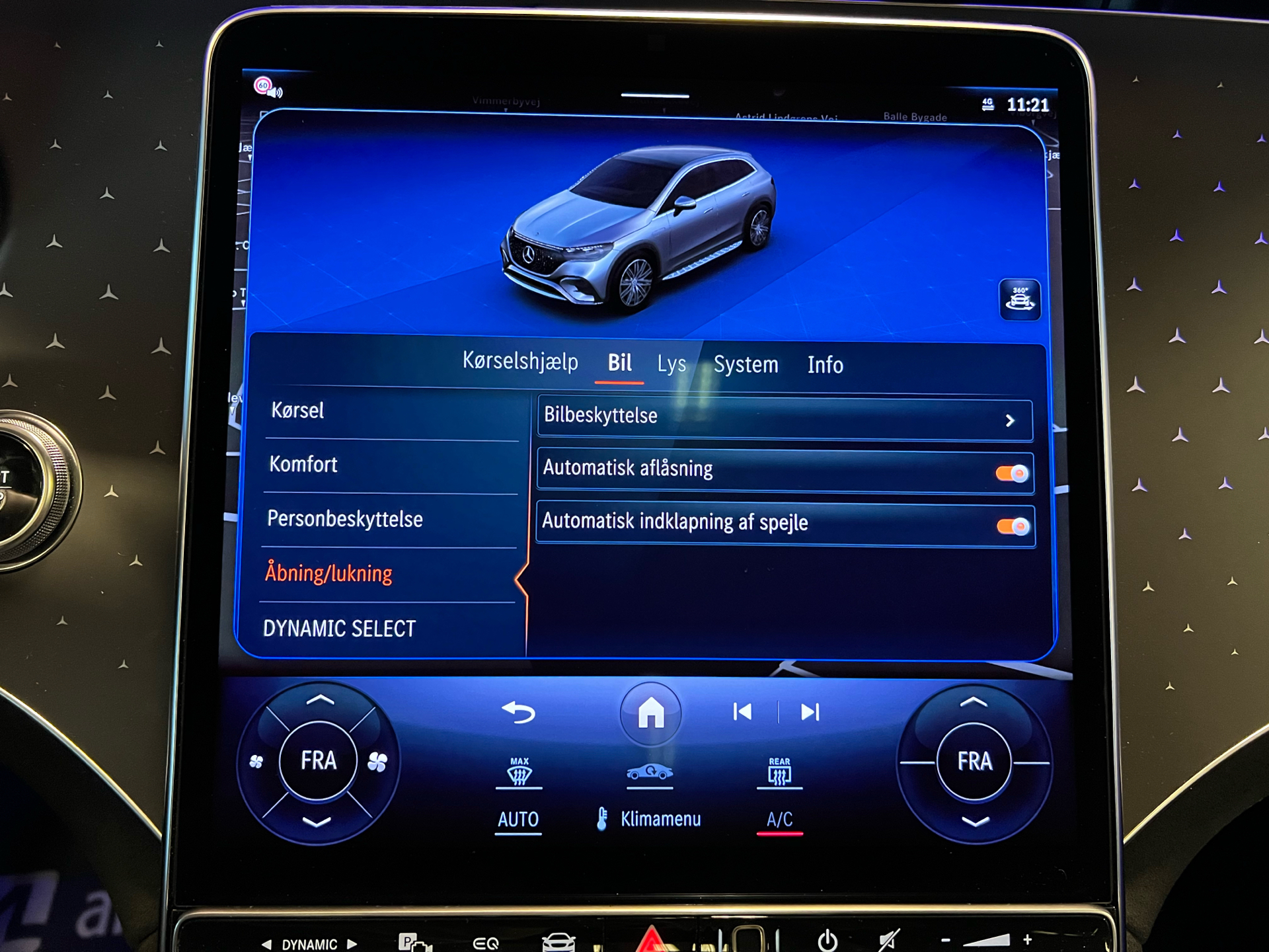Billede af Mercedes-Benz EQE 350 EL AMG Premium Plus 4Matic 292HK 5d Aut.