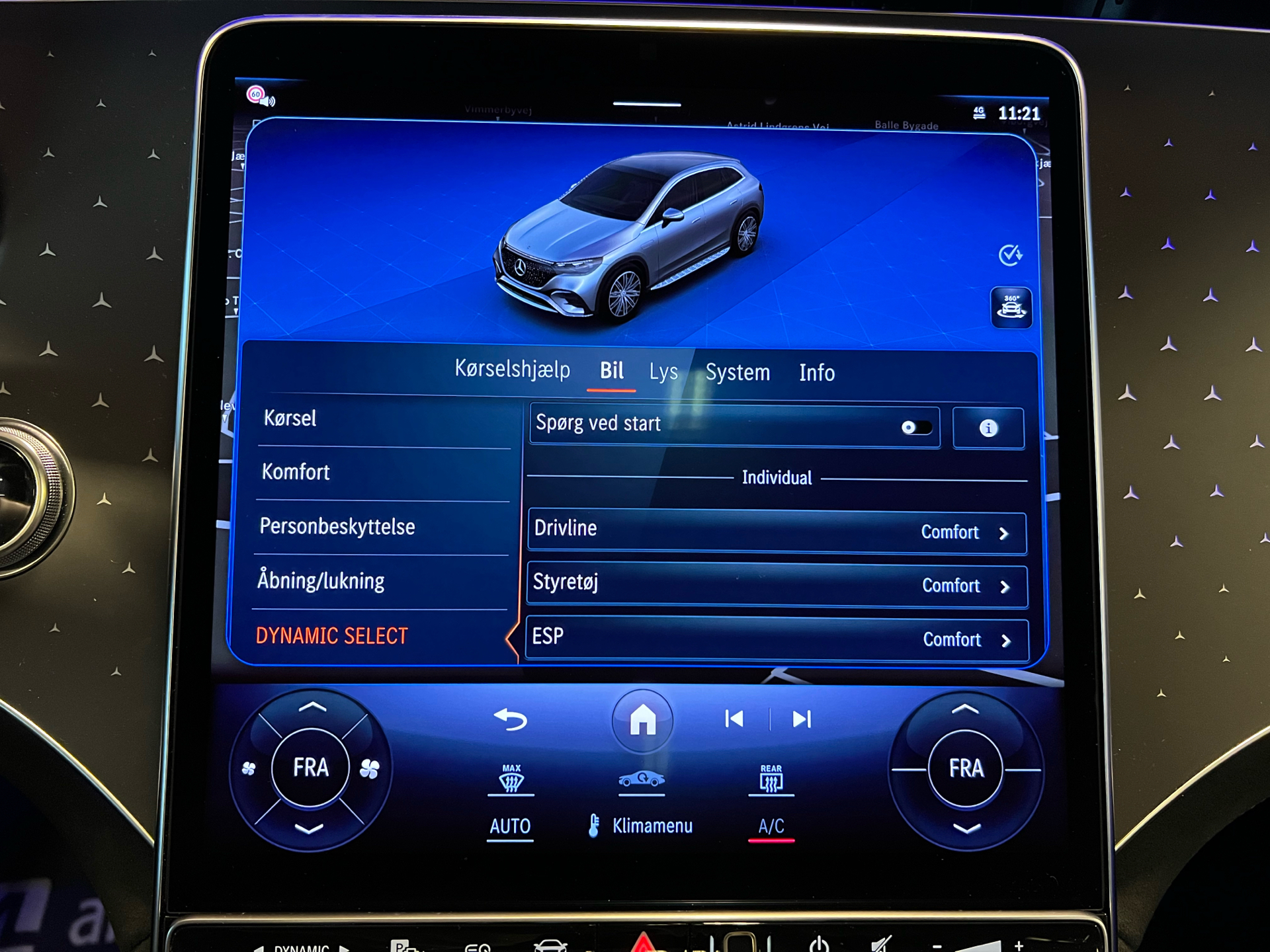 Billede af Mercedes-Benz EQE 350 EL AMG Premium Plus 4Matic 292HK 5d Aut.