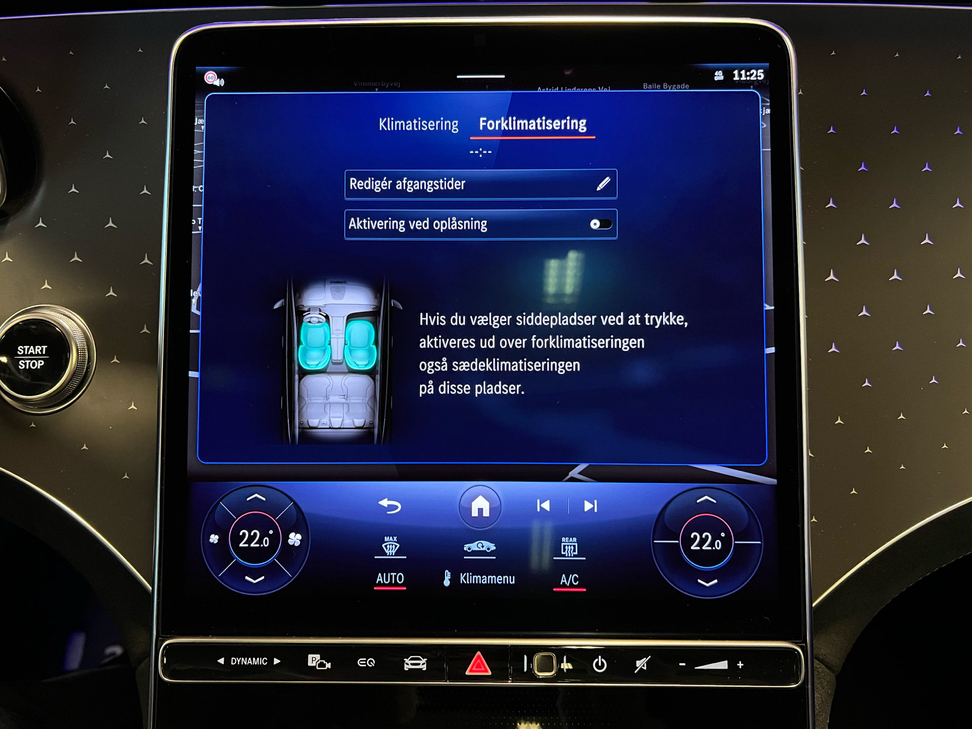 Billede af Mercedes-Benz EQE 350 EL AMG Premium Plus 4Matic 292HK 5d Aut.