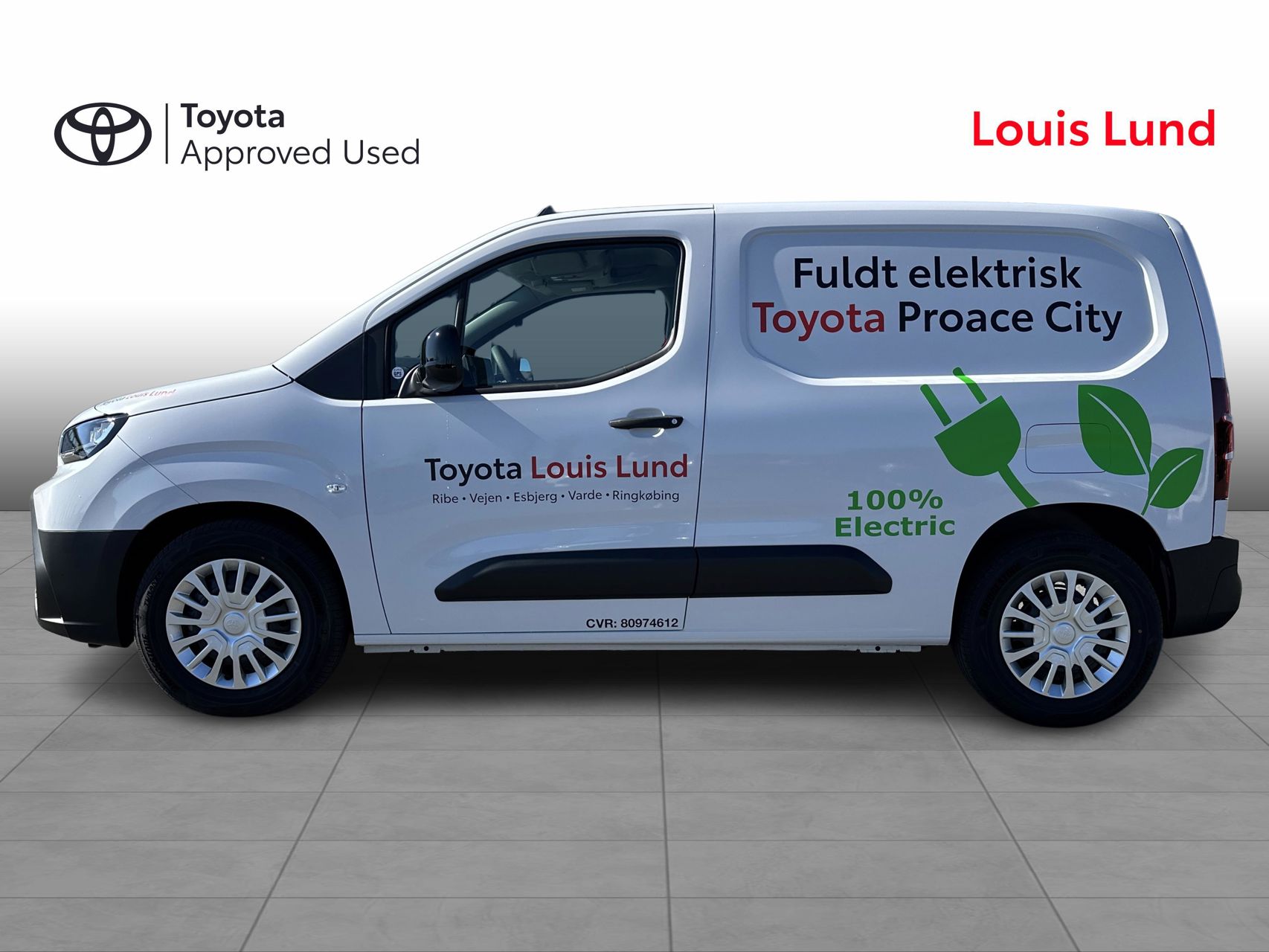 Billede af Toyota Proace City Electric Medium EL Comfort Master 1 Skydedør 136HK Van Aut.