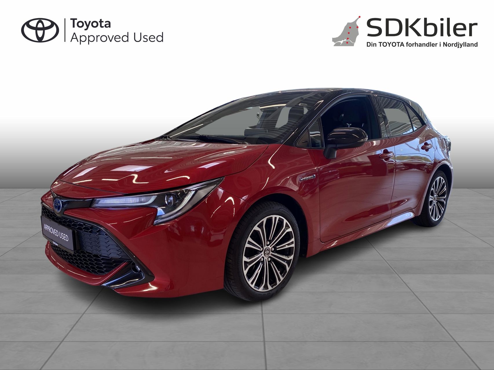 Billede af Toyota Corolla 2,0 Hybrid H3 Design E-CVT 180HK 5d 6g Aut.