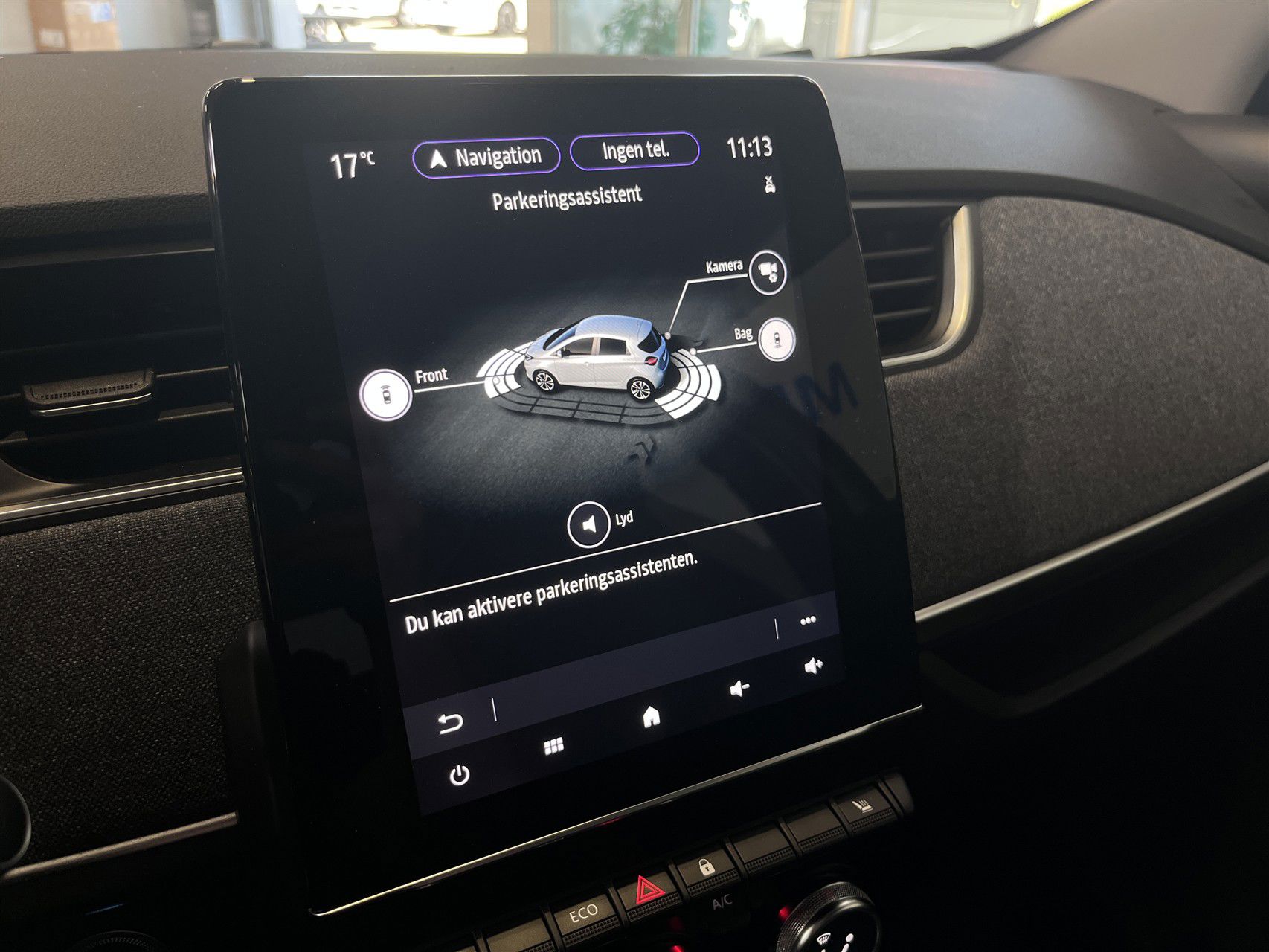 Billede af Renault Zoe 52 kWh Intens 136HK 5d Aut.