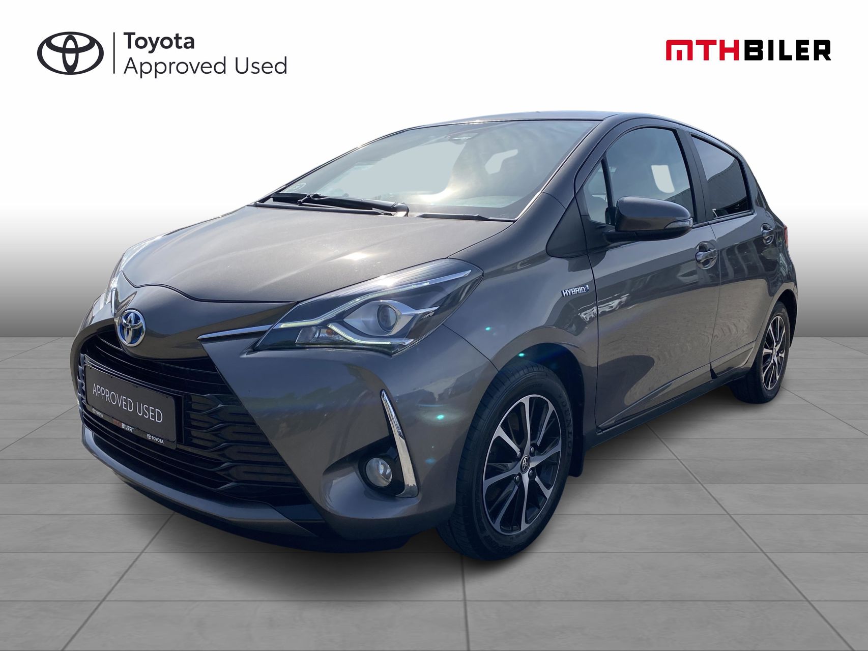 Billede af Toyota Yaris 1,5 Hybrid H3 Smartpakke E-CVT 100HK 5d Trinl. Gear