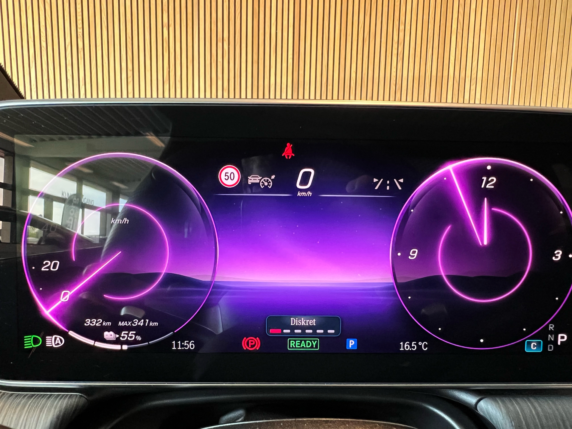 Billede af Mercedes-Benz EQE 300 EL AMG Line 245HK Aut.