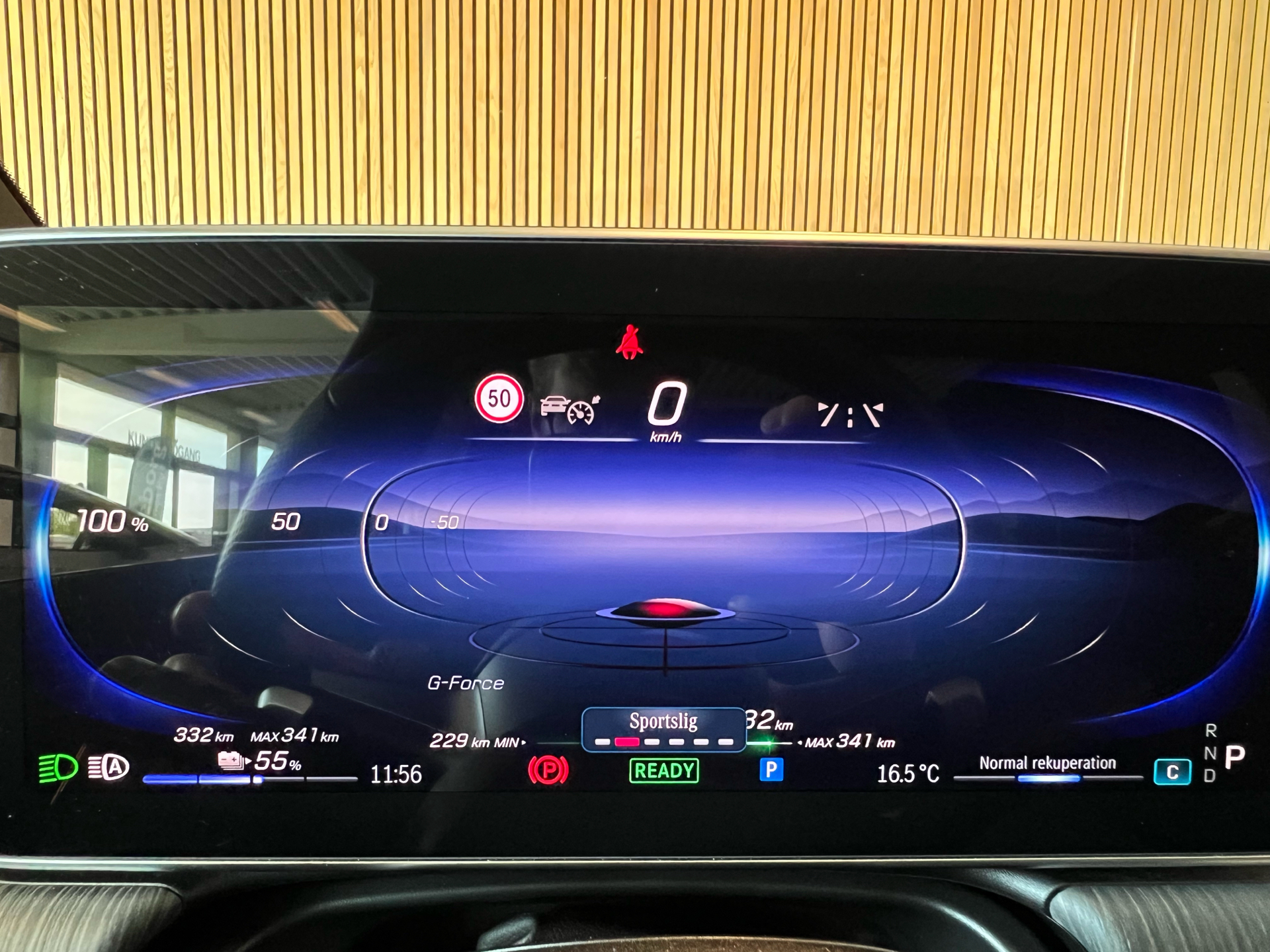 Billede af Mercedes-Benz EQE 300 EL AMG Line 245HK Aut.