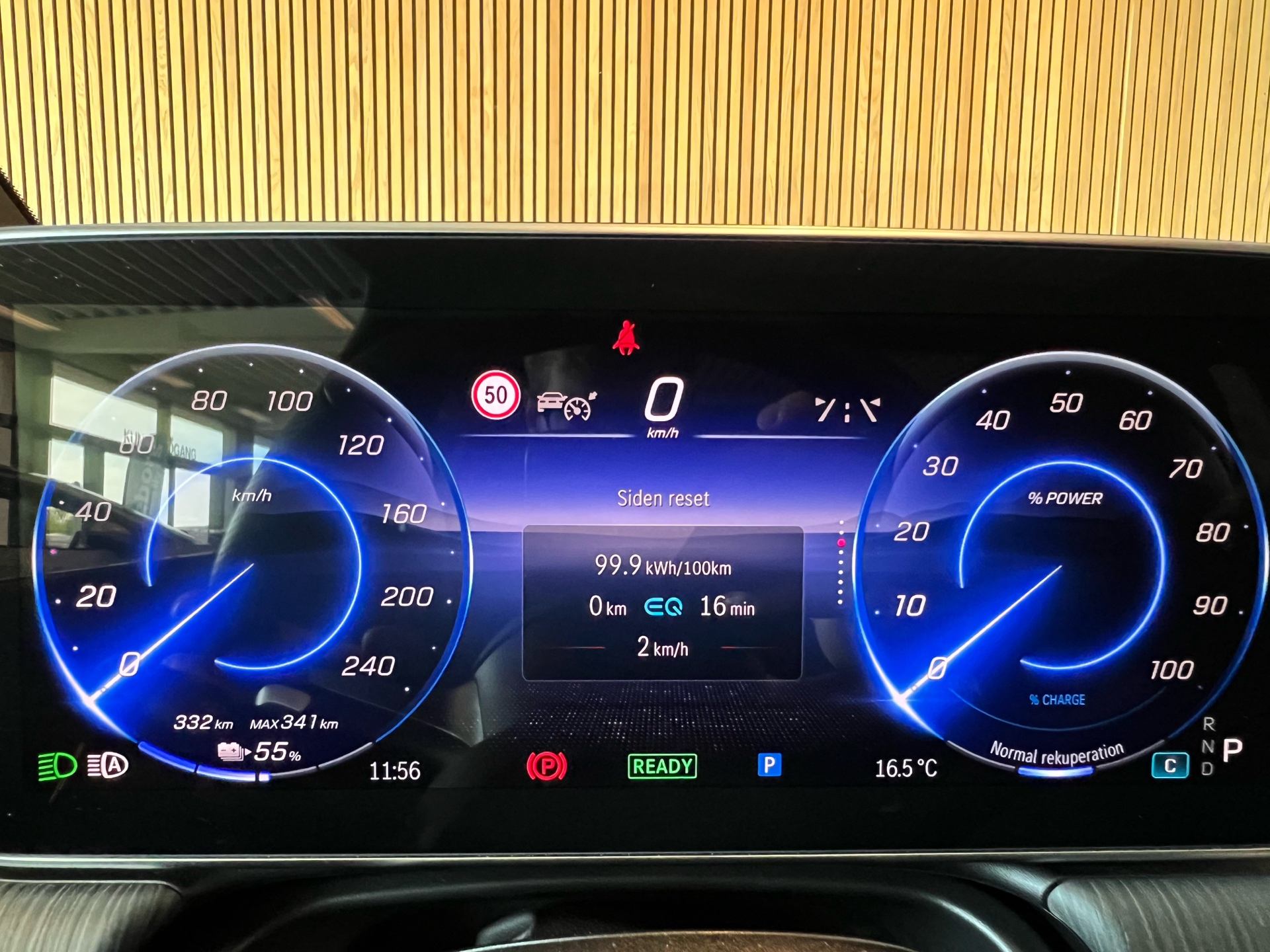 Billede af Mercedes-Benz EQE 300 EL AMG Line 245HK Aut.