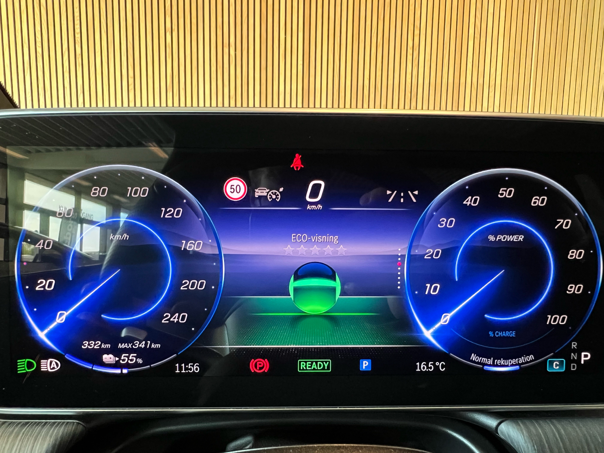 Billede af Mercedes-Benz EQE 300 EL AMG Line 245HK Aut.