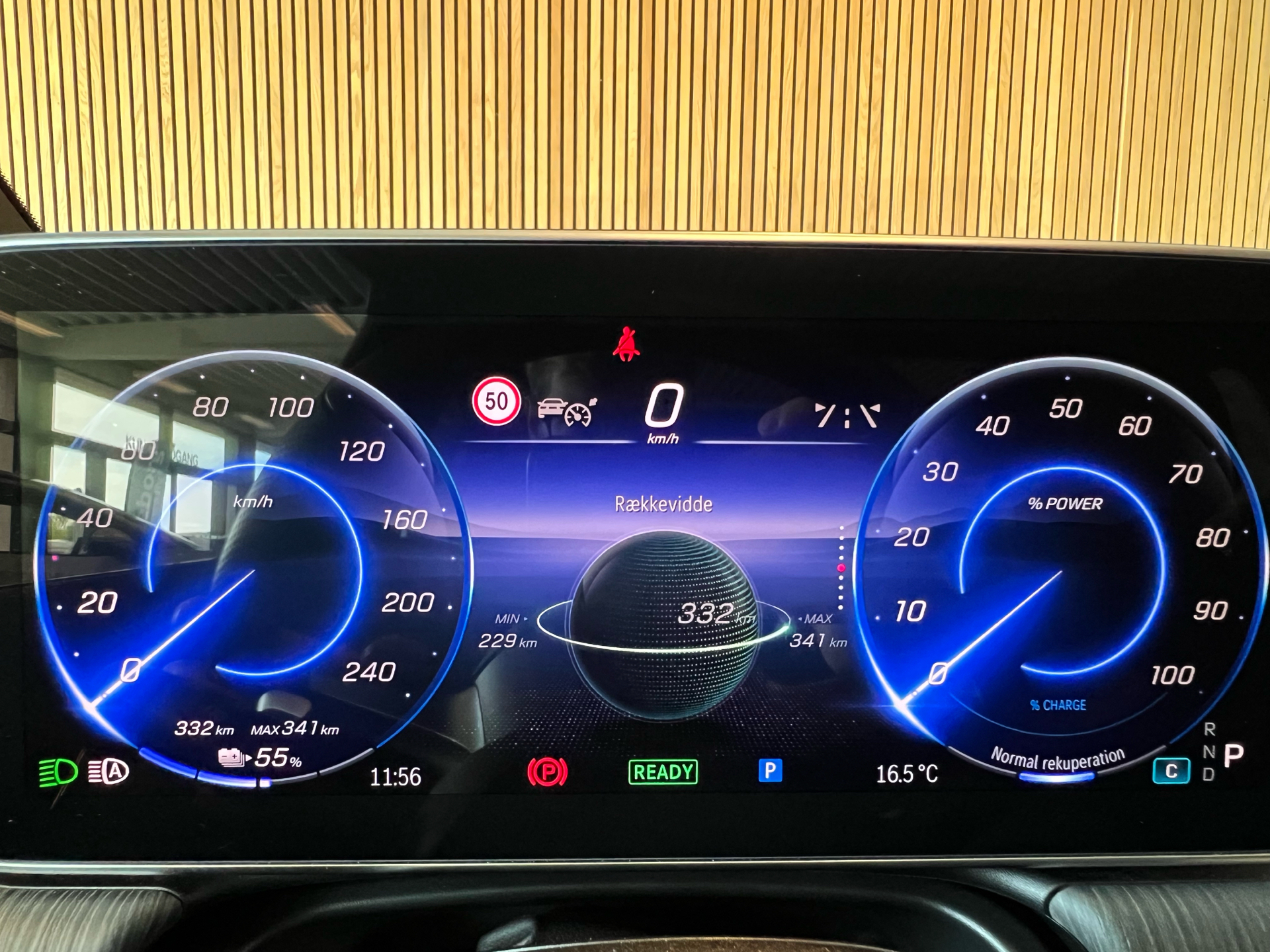 Billede af Mercedes-Benz EQE 300 EL AMG Line 245HK Aut.