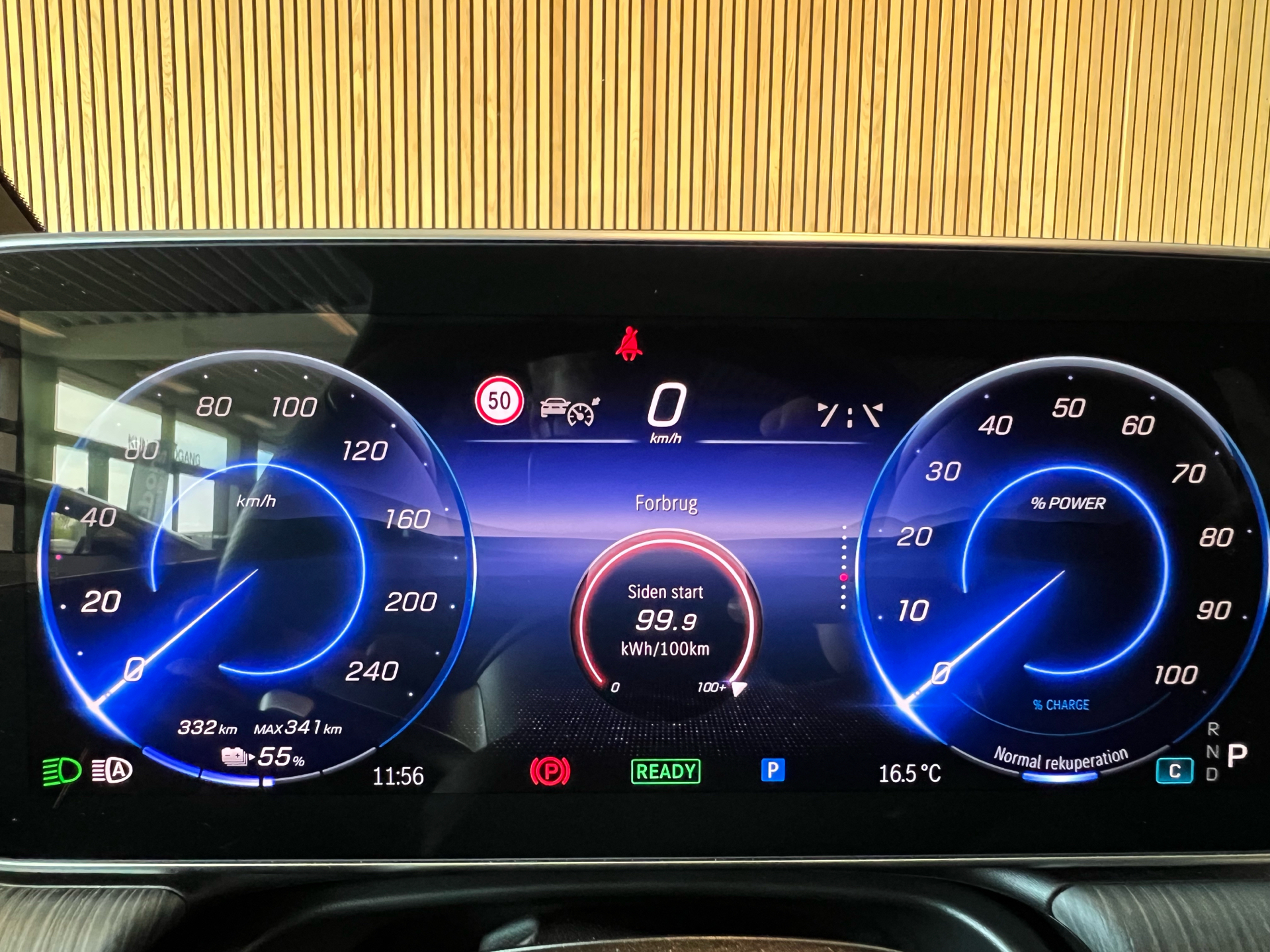 Billede af Mercedes-Benz EQE 300 EL AMG Line 245HK Aut.