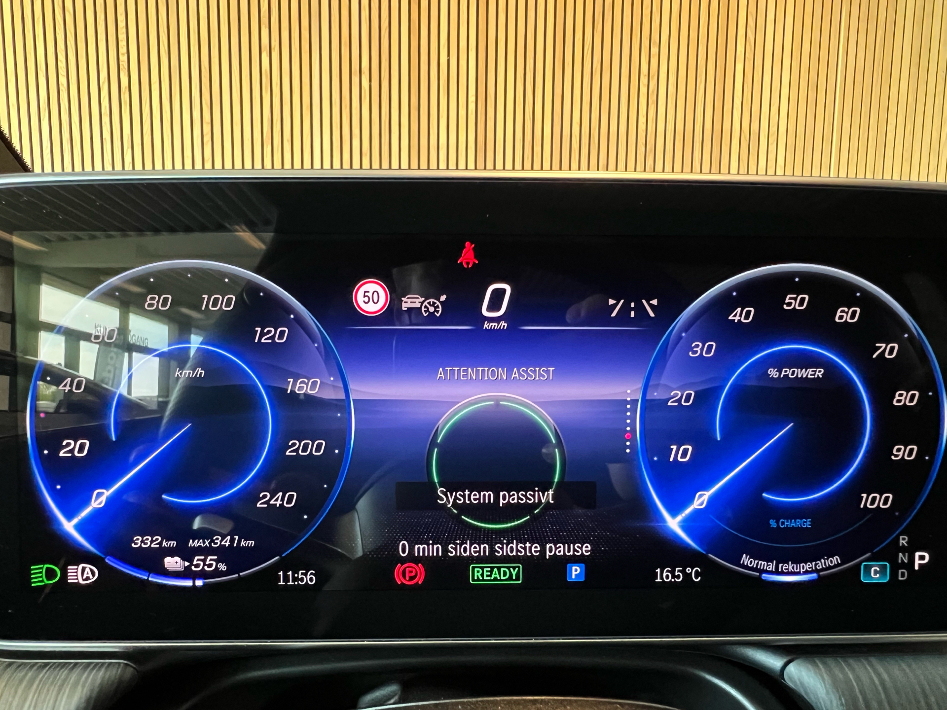 Billede af Mercedes-Benz EQE 300 EL AMG Line 245HK Aut.