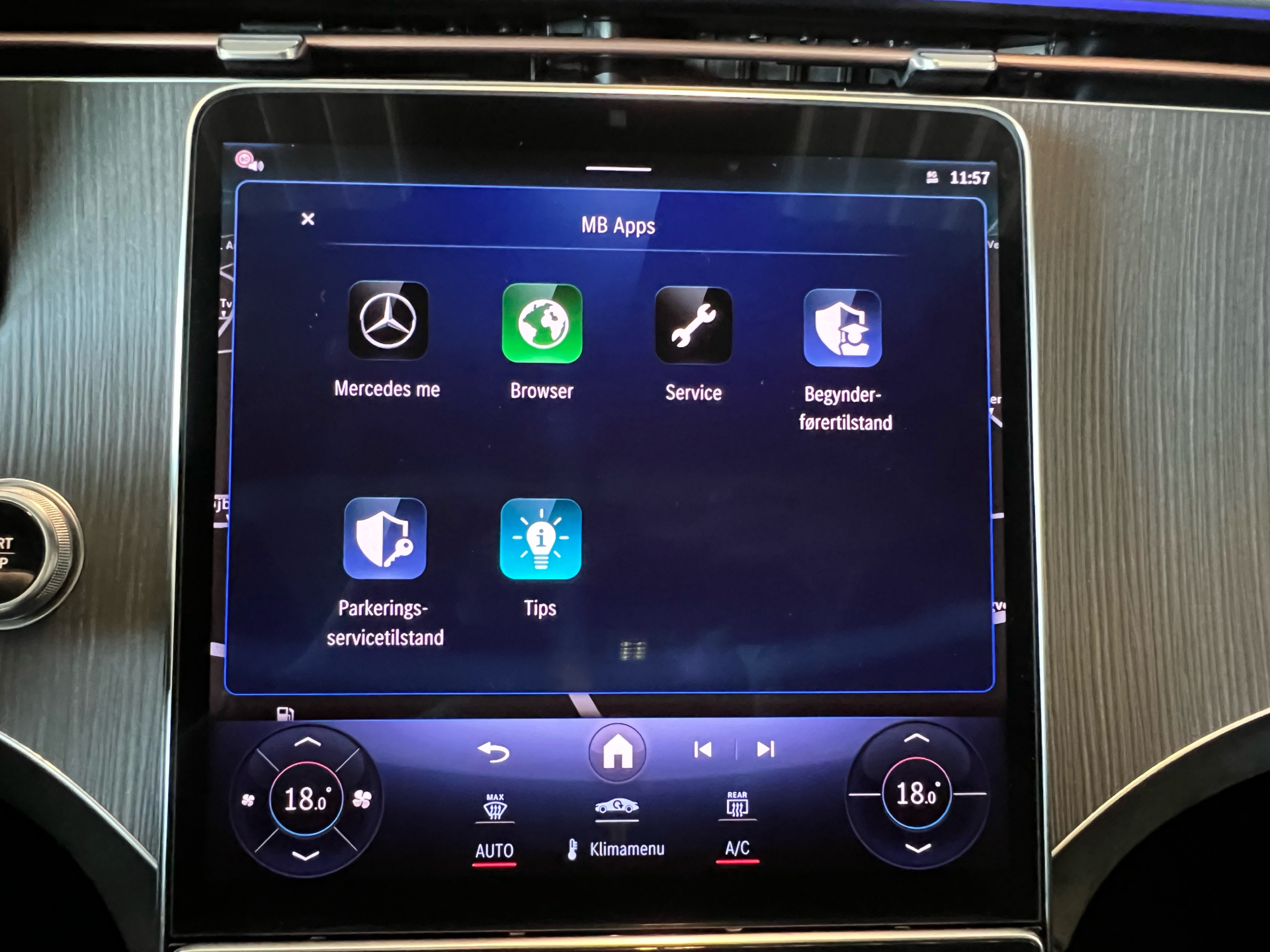 Billede af Mercedes-Benz EQE 300 EL AMG Line 245HK Aut.
