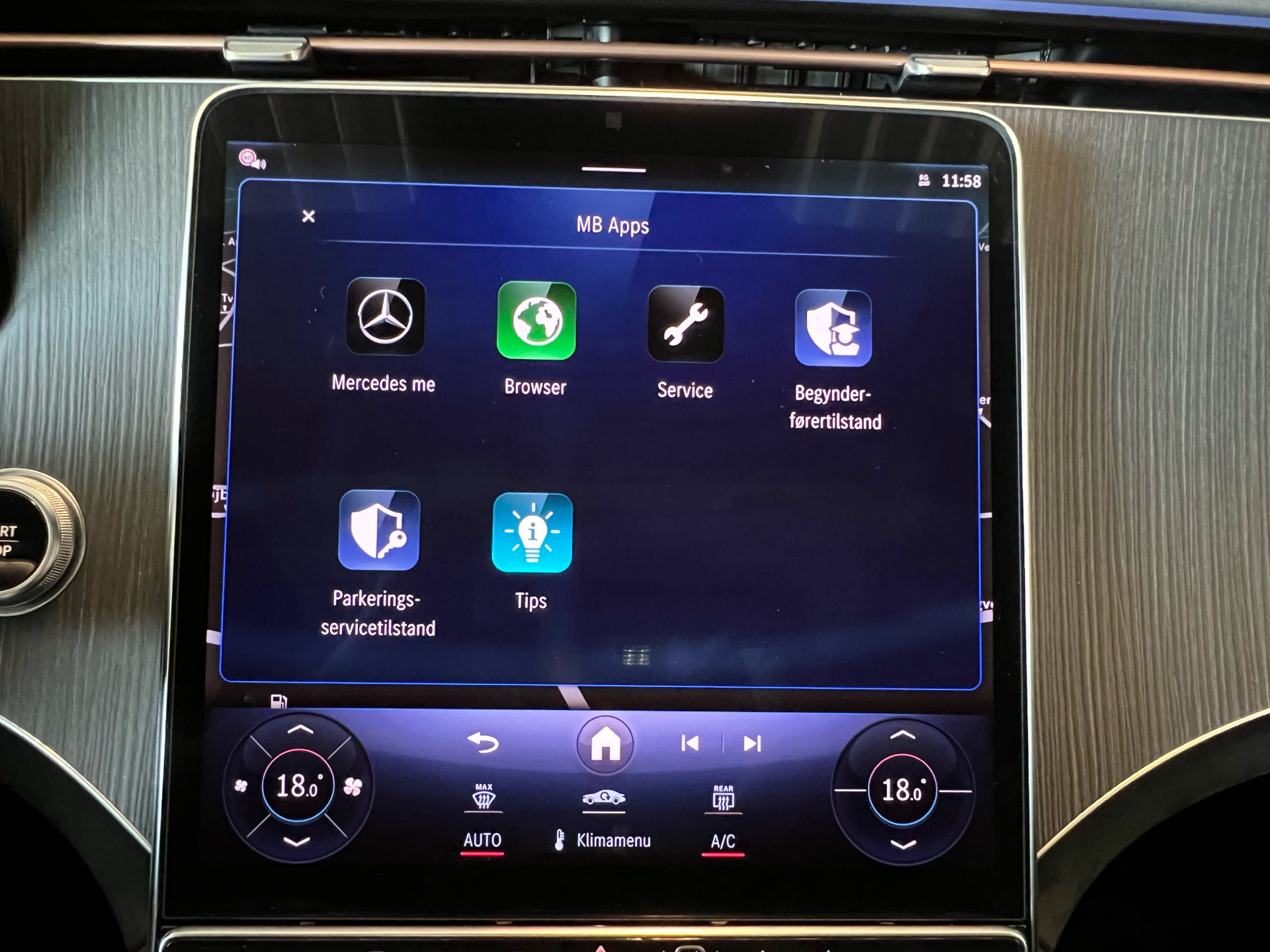 Billede af Mercedes-Benz EQE 300 EL AMG Line 245HK Aut.