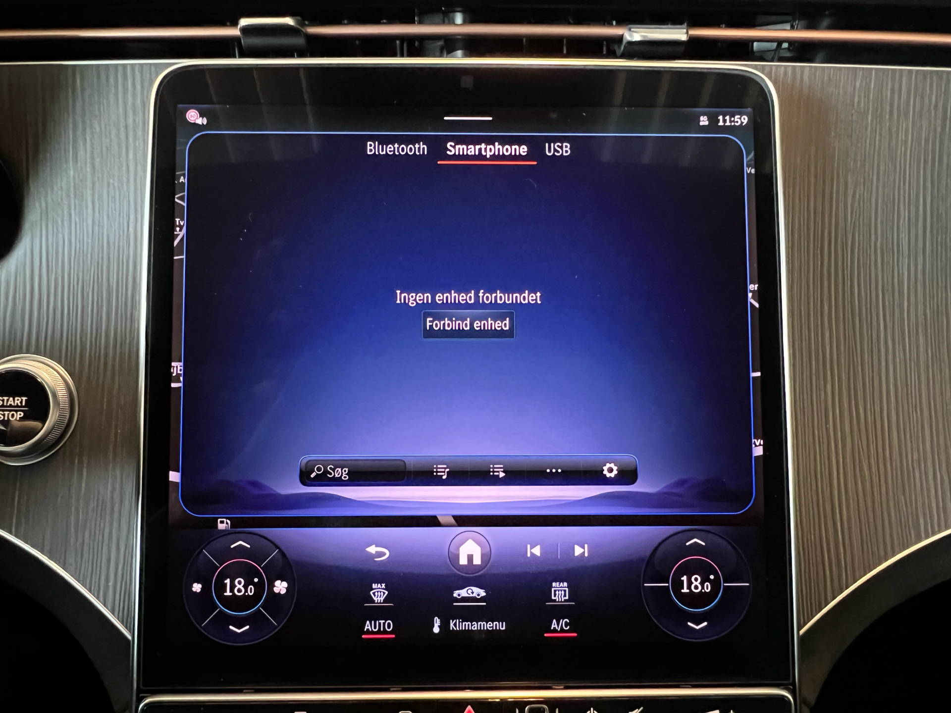 Billede af Mercedes-Benz EQE 300 EL AMG Line 245HK Aut.