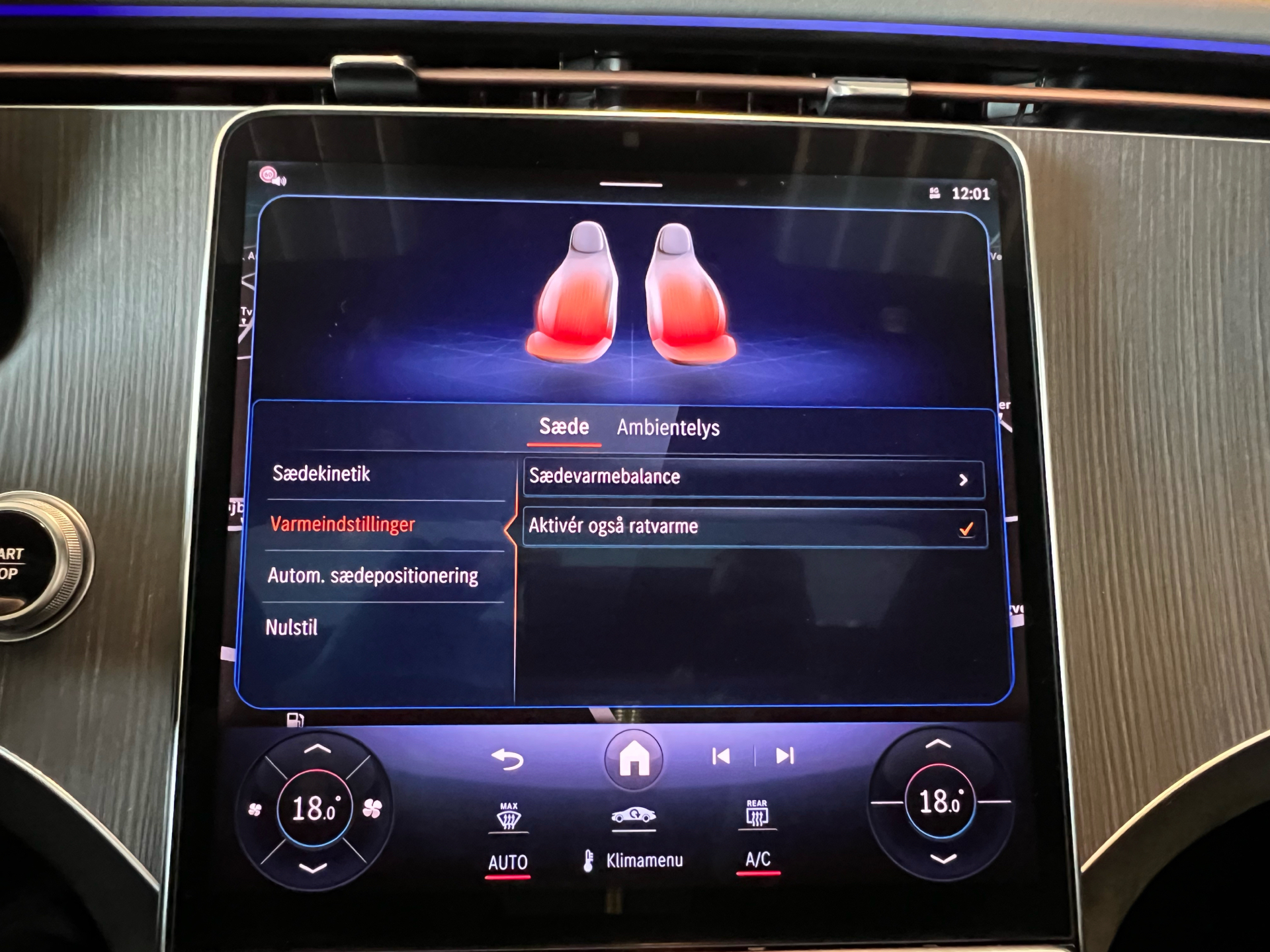 Billede af Mercedes-Benz EQE 300 EL AMG Line 245HK Aut.