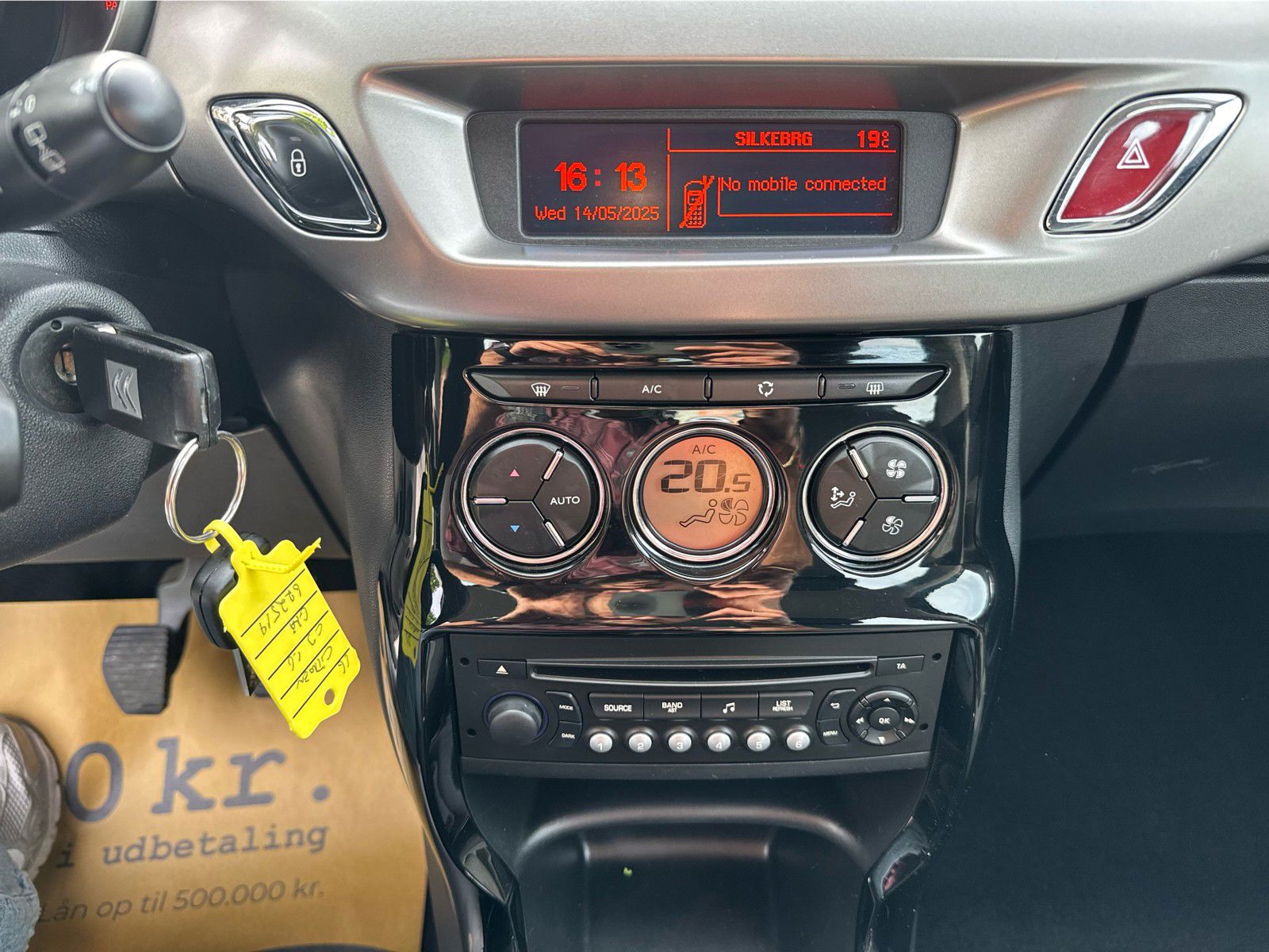 Billede af Citroën C3 1,6 Blue HDi Feel Complet start/stop 100HK 5d