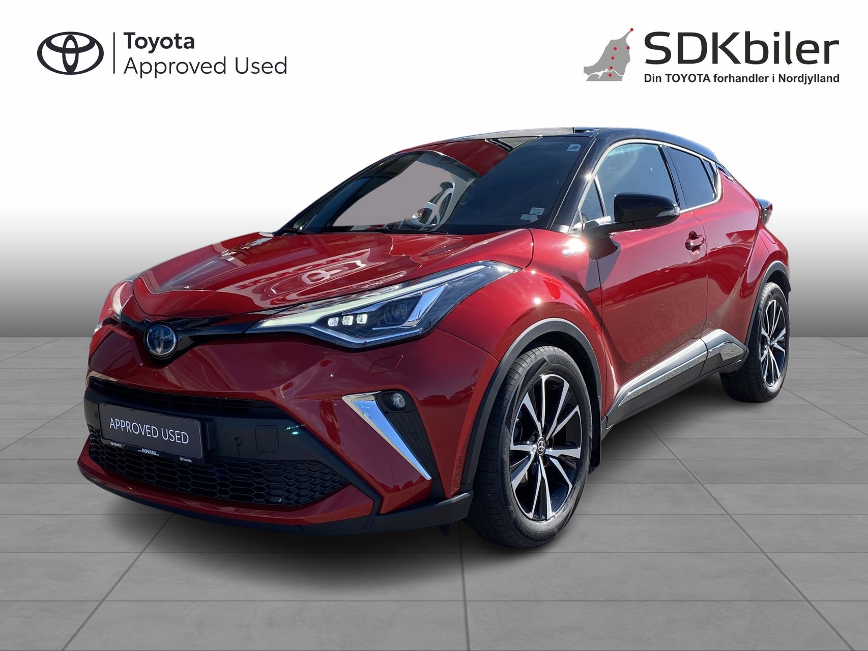 Billede af Toyota C-HR 1,8 Hybrid C-LUB Premium Multidrive S 122HK 5d Aut.
