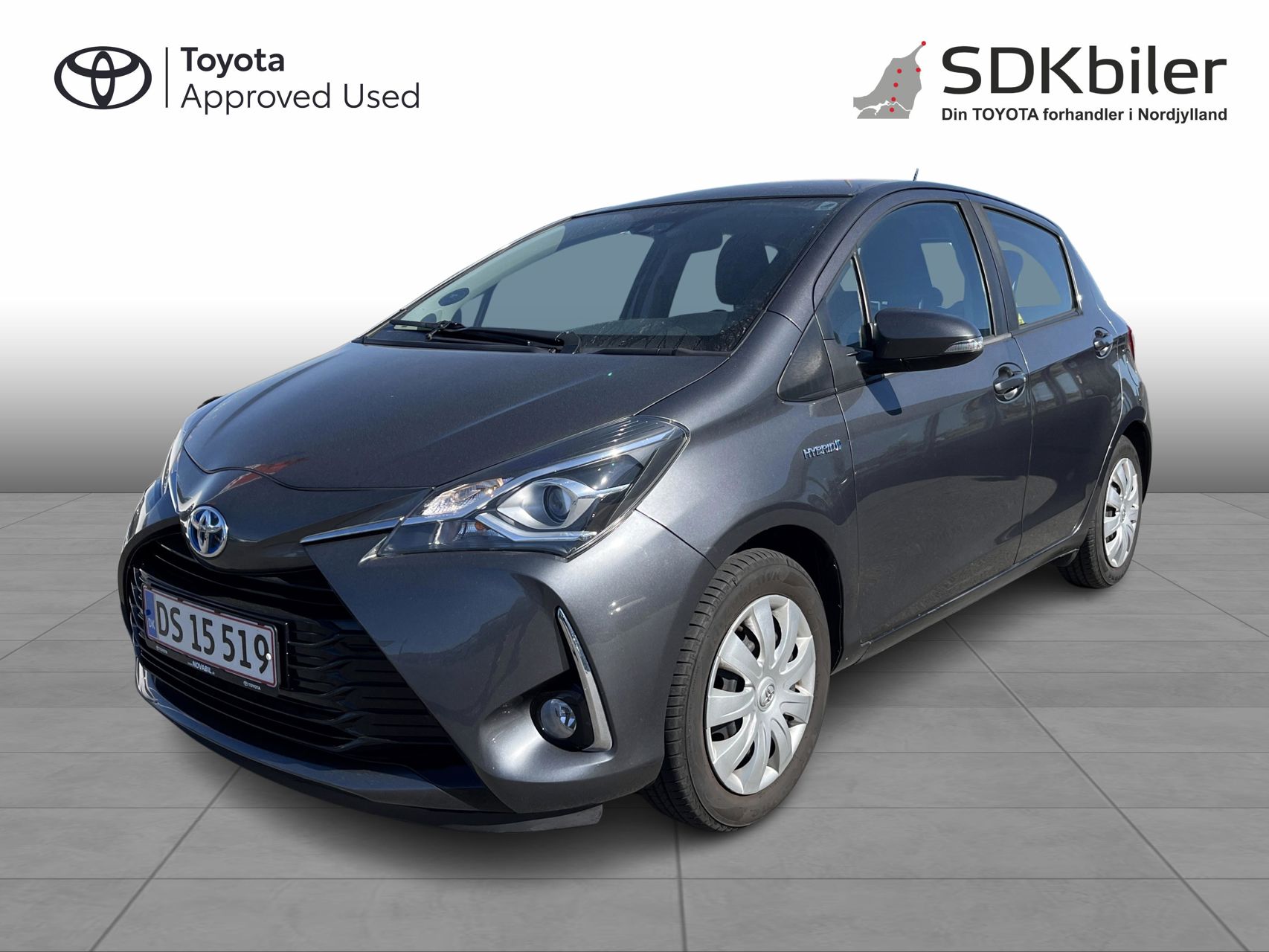 Billede af Toyota Yaris 1,5 Hybrid H2 E-CVT 100HK 5d Trinl. Gear