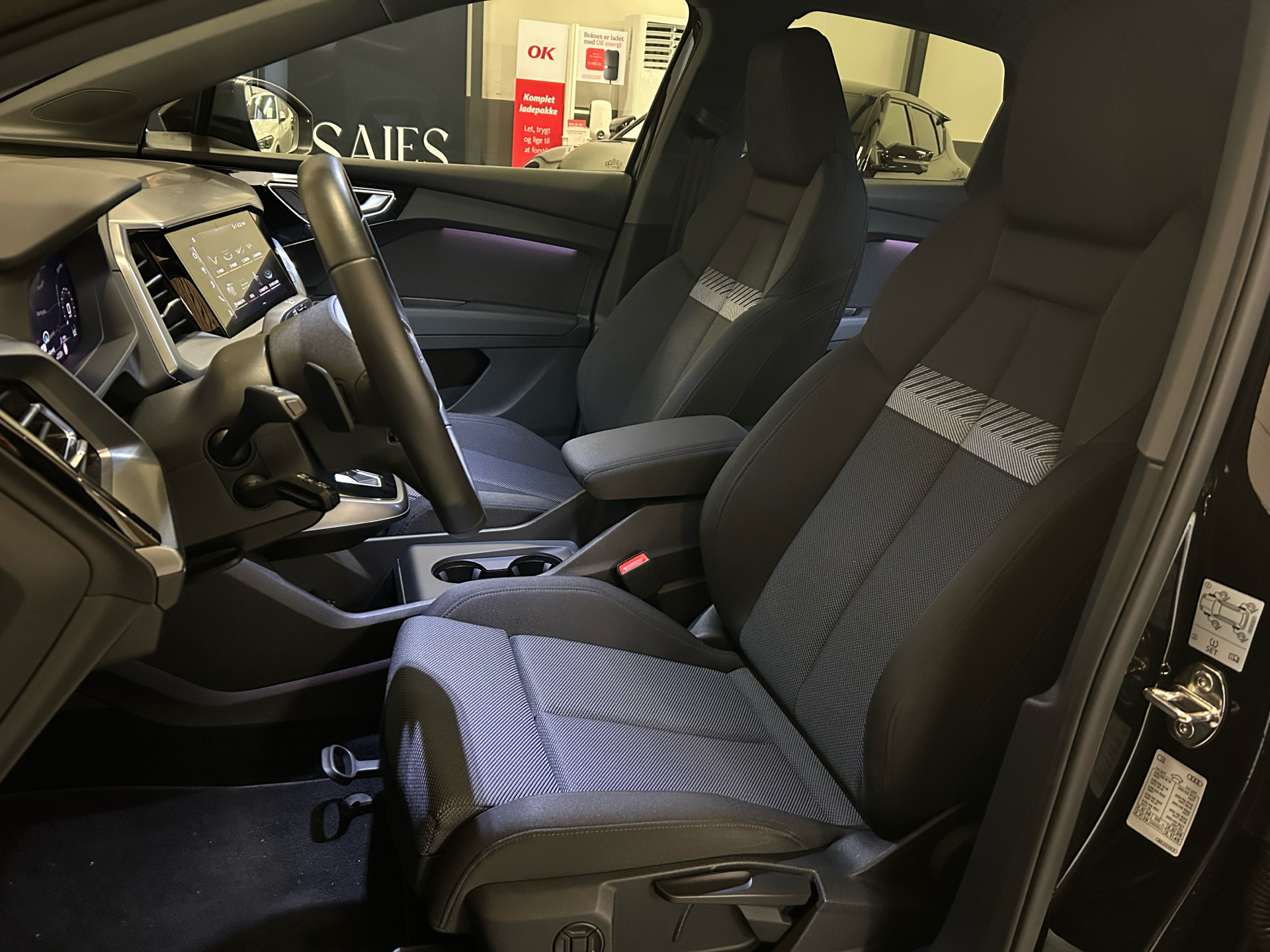 Billede af Audi Q4 Sportback 40 E-tron S Line 204HK 5d Aut.
