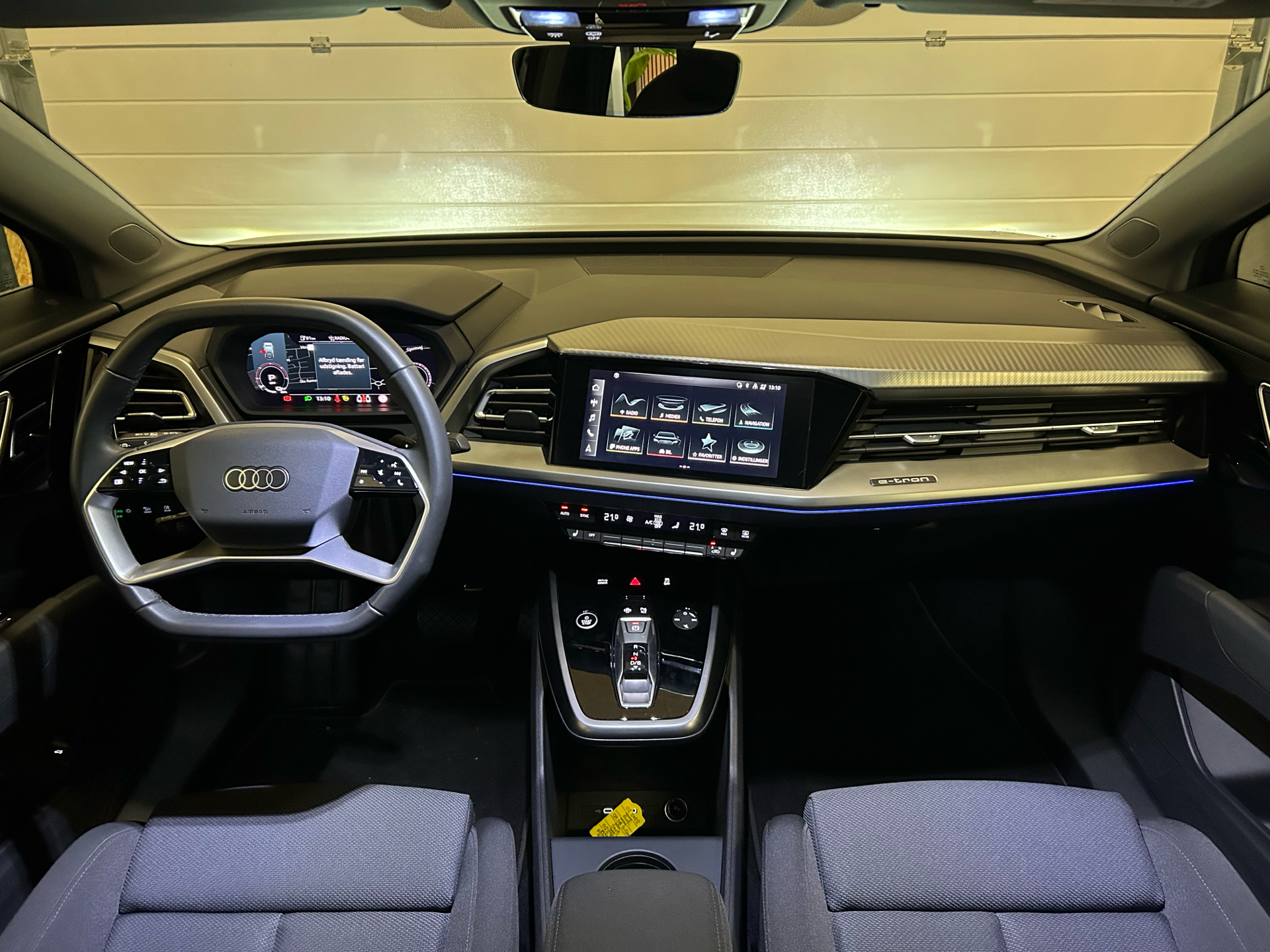 Billede af Audi Q4 Sportback 40 E-tron S Line 204HK 5d Aut.