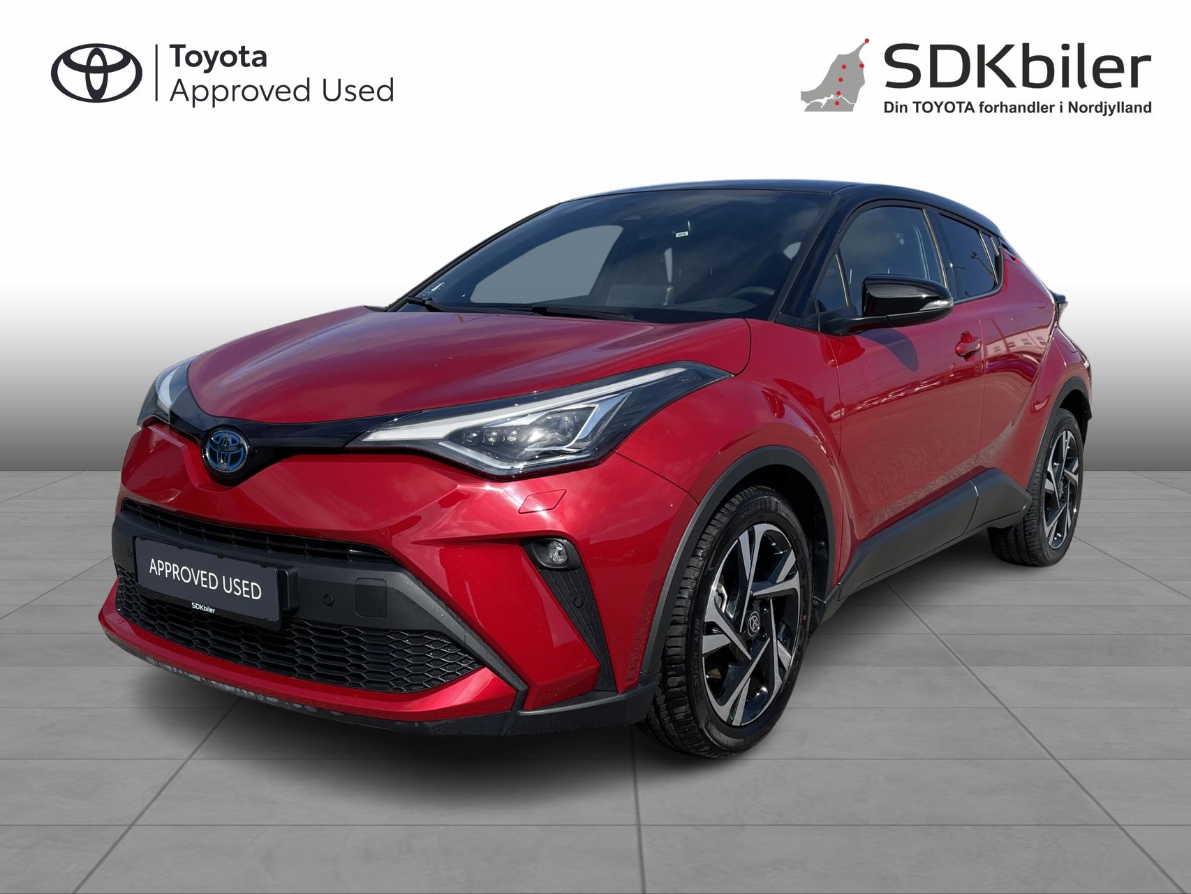 Billede af Toyota C-HR 1,8 Hybrid C-LUB Premium Multidrive S 122HK 5d Aut.