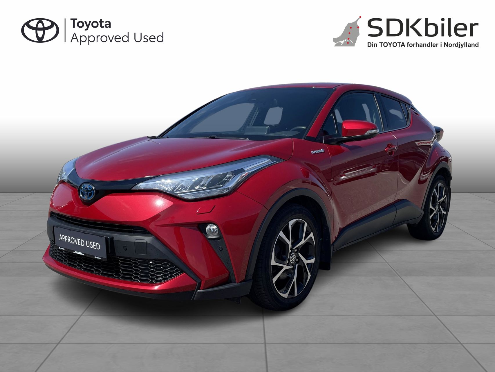 Billede af Toyota C-HR 1,8 Hybrid C-LUB Smart Multidrive S 122HK 5d Aut.