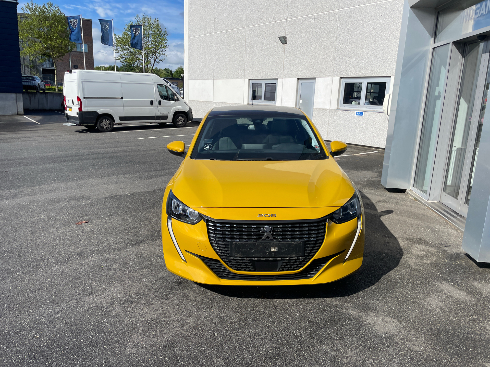 Billede af Peugeot 208 1,2 PureTech Allure Sky 100HK 5d 6g