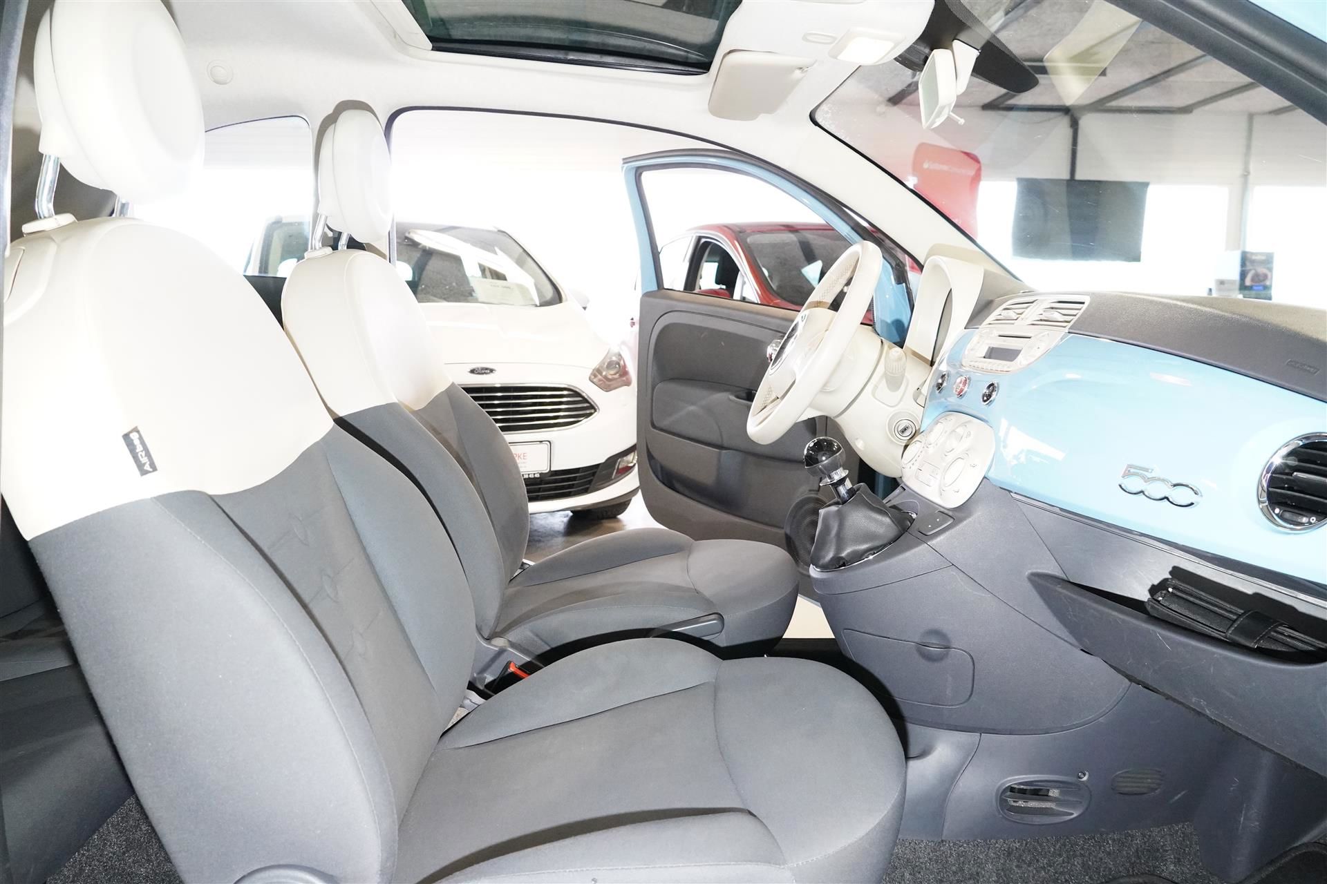 Billede af Fiat 500 0,9 TwinAir Lounge Start & Stop 85HK 3d