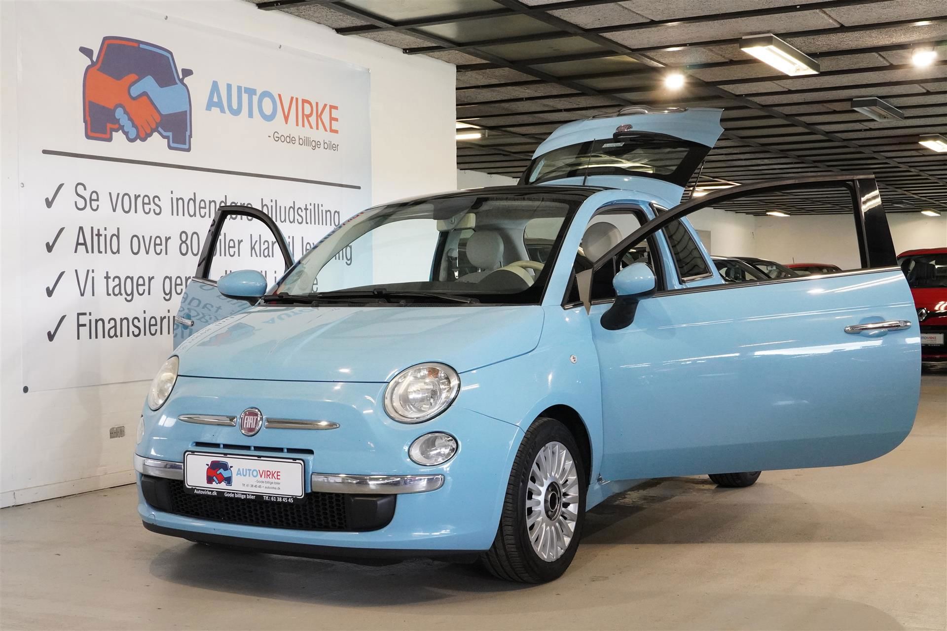 Billede af Fiat 500 0,9 TwinAir Lounge Start & Stop 85HK 3d