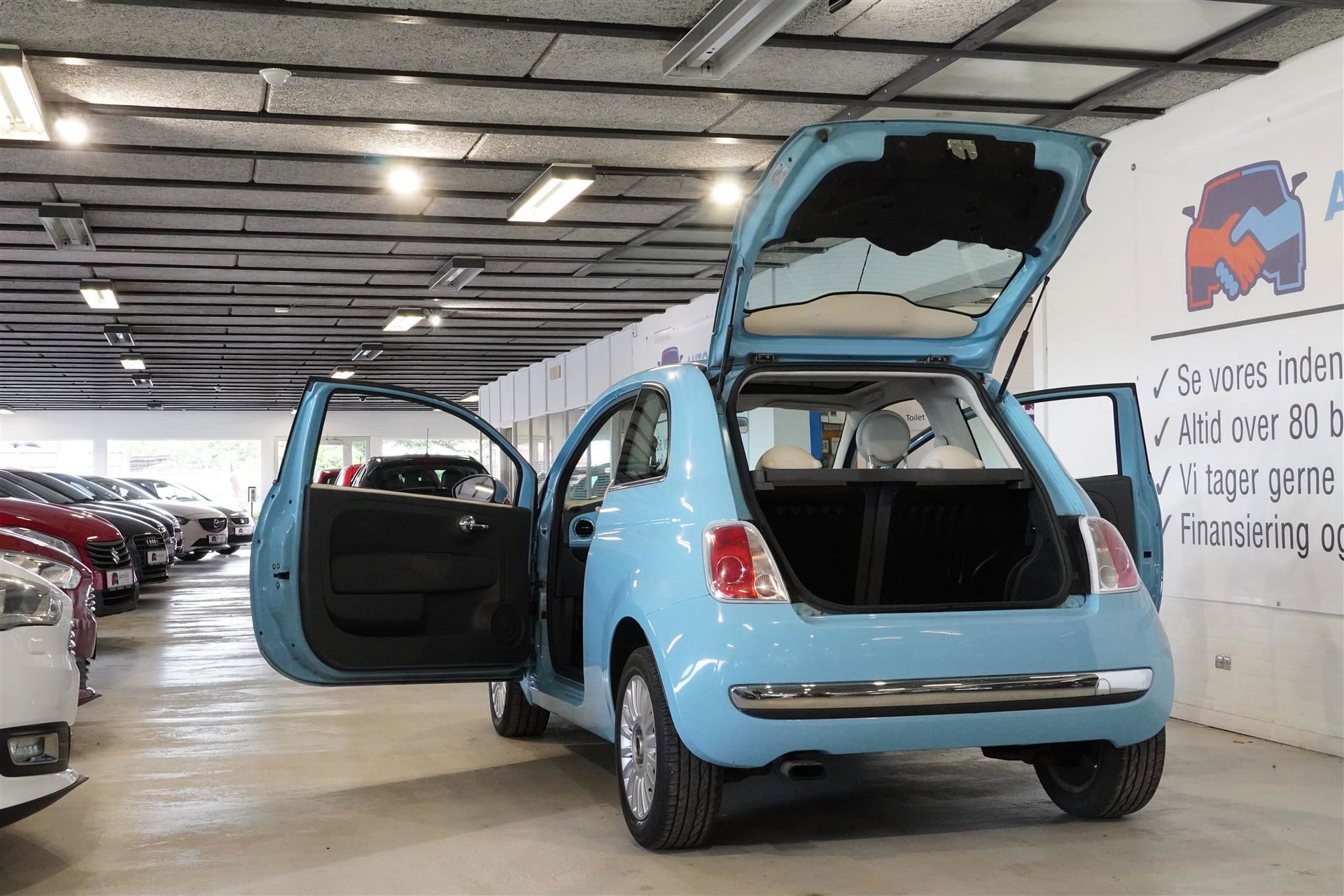 Billede af Fiat 500 0,9 TwinAir Lounge Start & Stop 85HK 3d