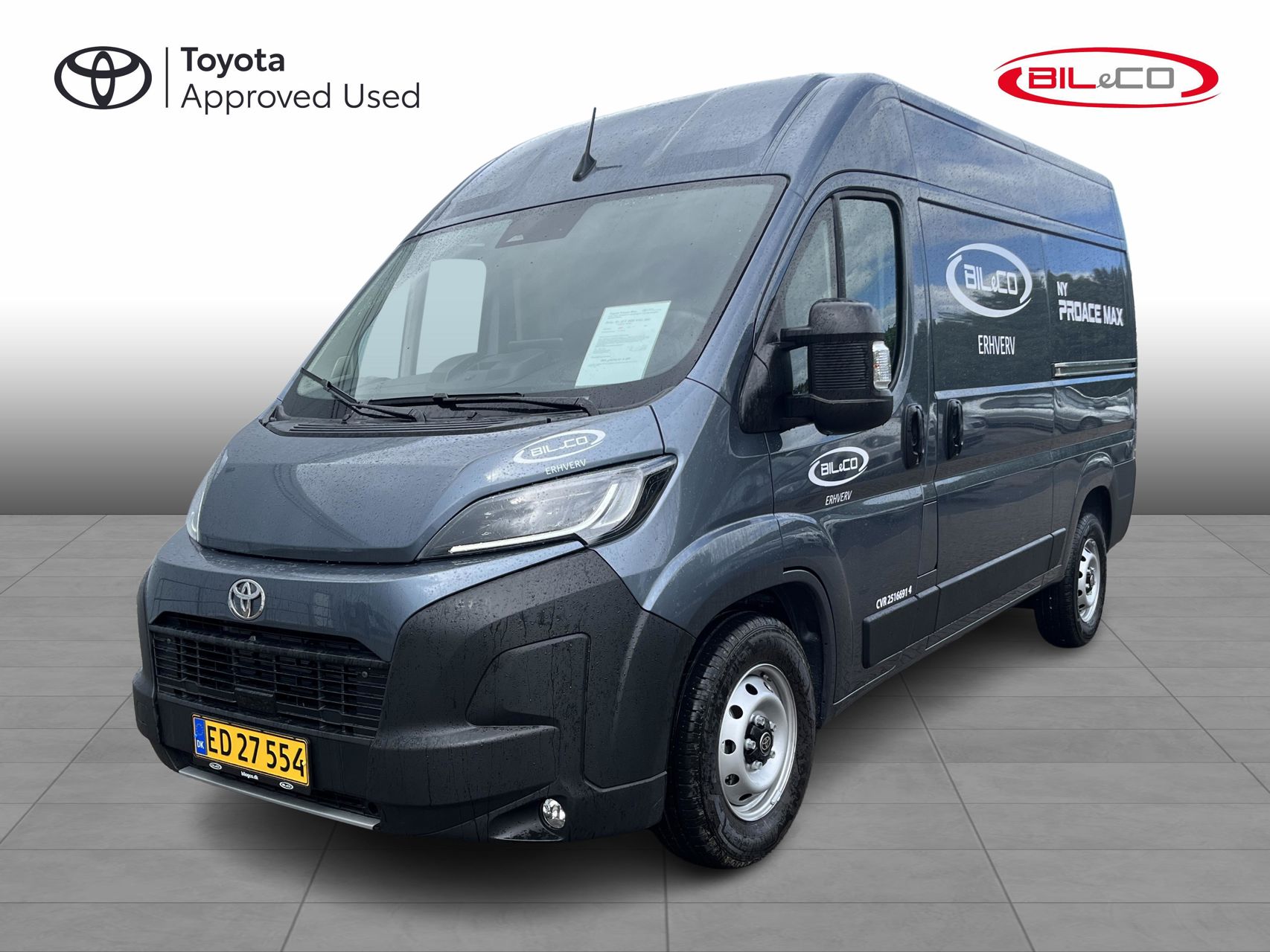 Billede af Toyota Proace Max Medium 2,2 D Comfort Master To skydedør m. højt tag 140HK Van 8g Aut.