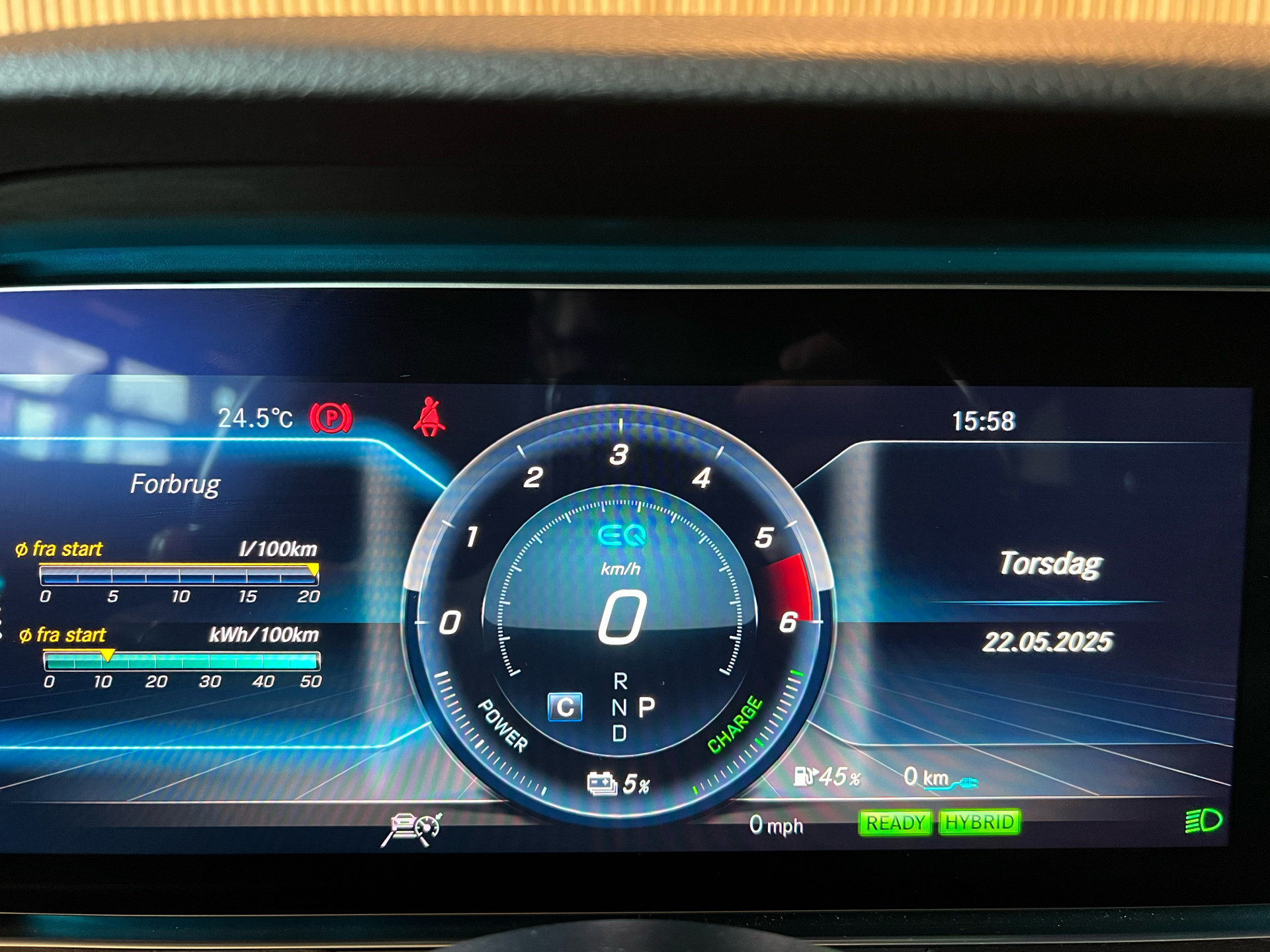 Billede af Mercedes-Benz E300 de T 2,0 Plugin-hybrid 9G-Tronic 316HK Stc Aut.
