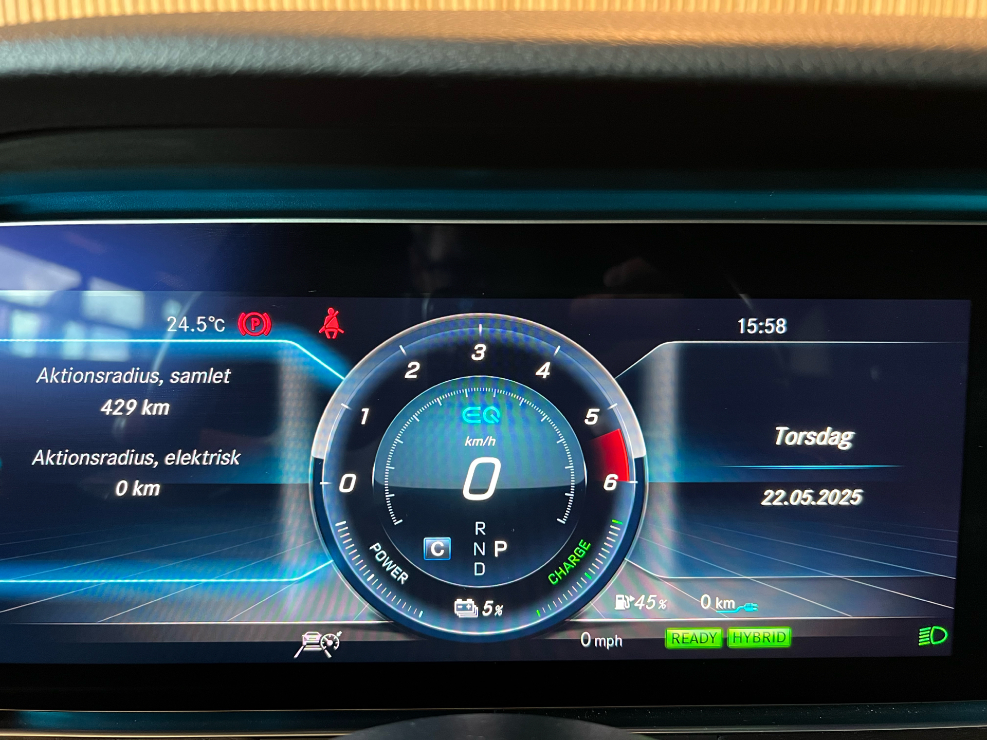 Billede af Mercedes-Benz E300 de T 2,0 Plugin-hybrid 9G-Tronic 316HK Stc Aut.