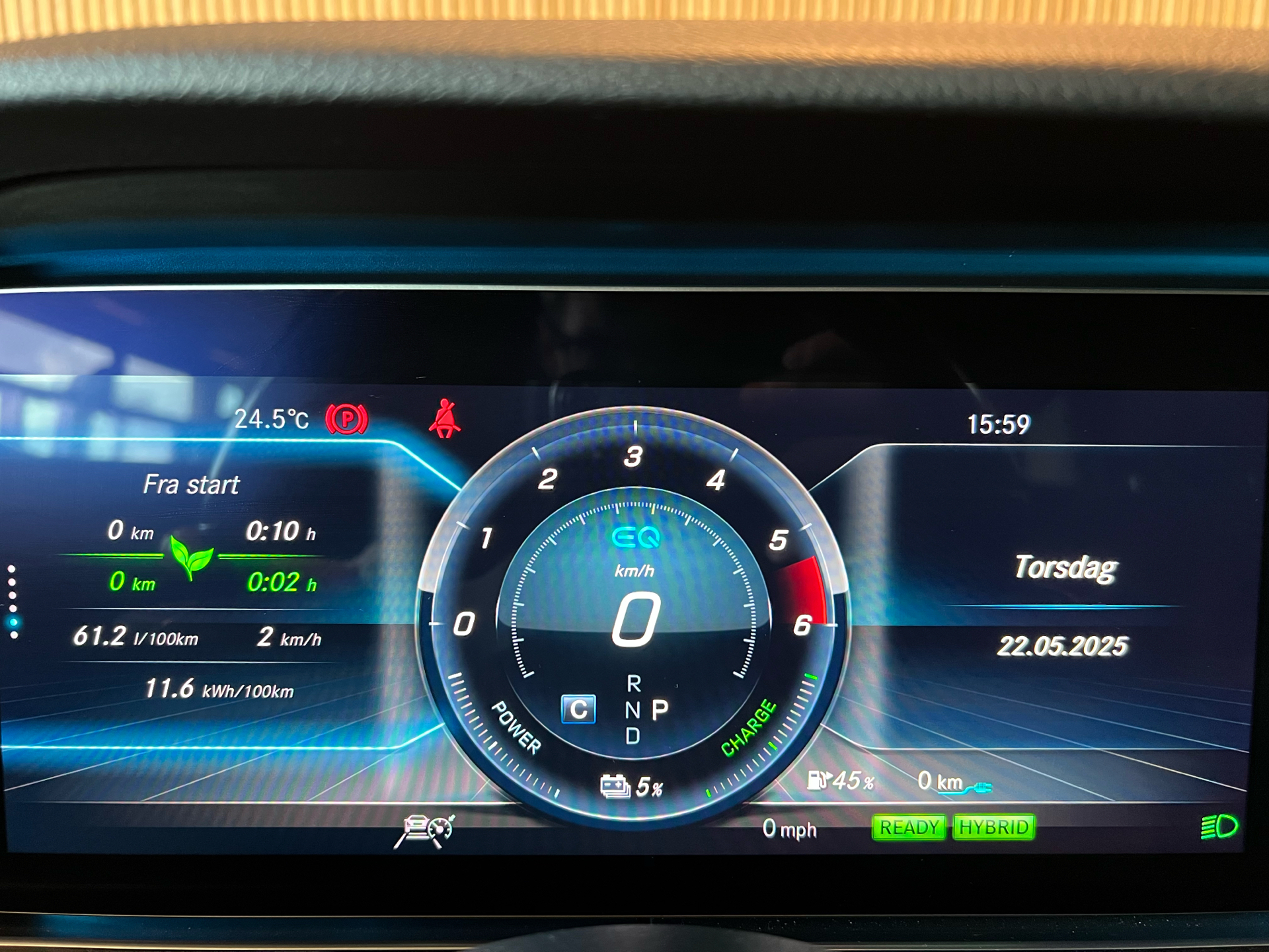 Billede af Mercedes-Benz E300 de T 2,0 Plugin-hybrid 9G-Tronic 316HK Stc Aut.