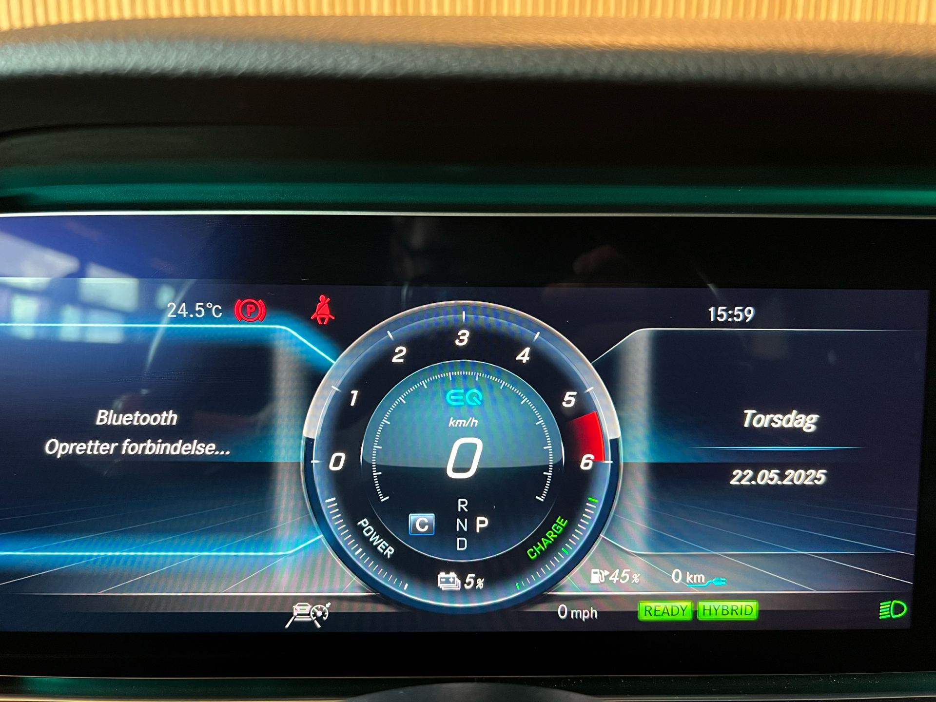 Billede af Mercedes-Benz E300 de T 2,0 Plugin-hybrid 9G-Tronic 316HK Stc Aut.