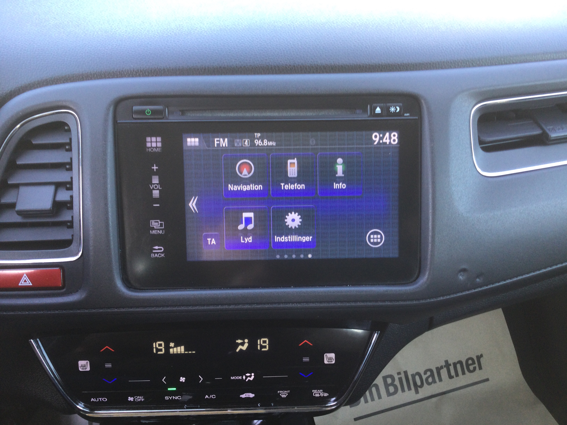 Billede af Honda HR-V 1,5 VTEC Elegance Navi & ADAS 130HK 5d 6g