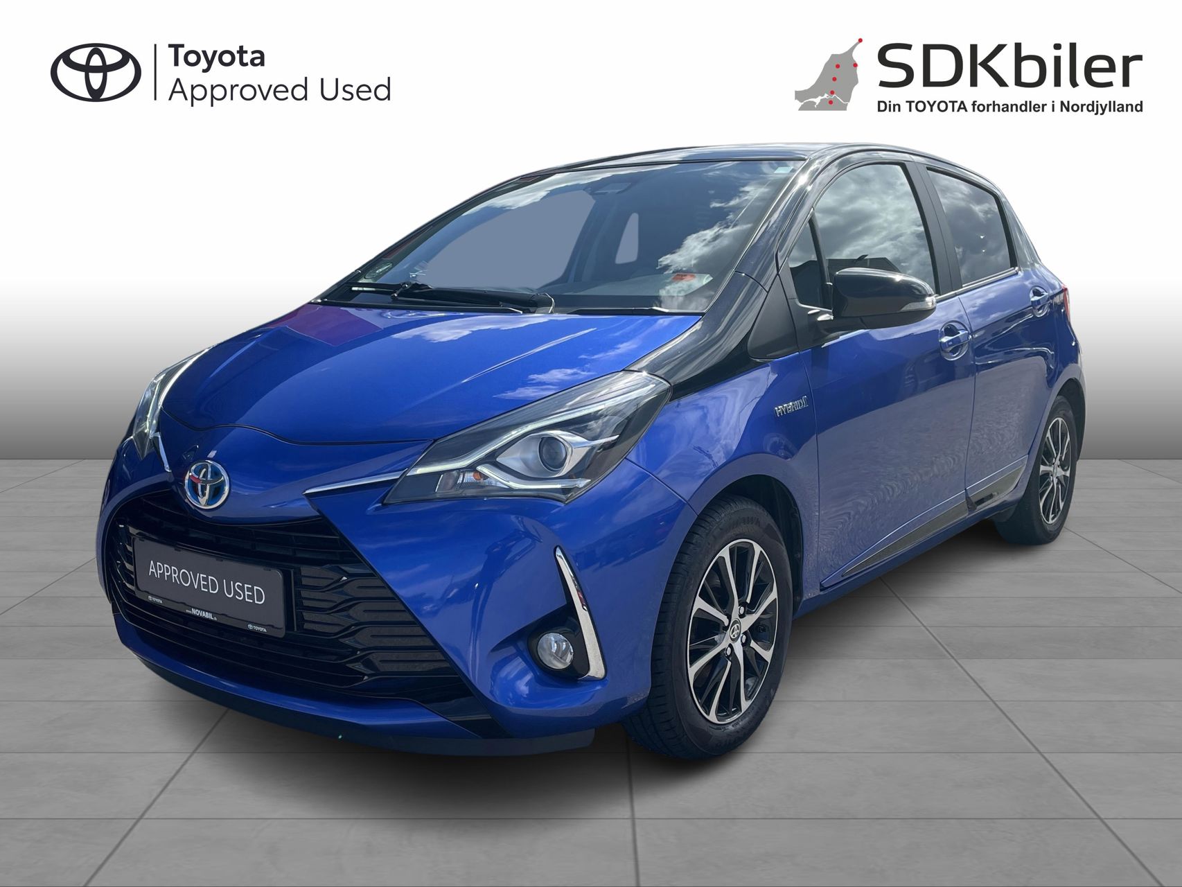 Billede af Toyota Yaris 1,5 Hybrid H3 Premiumpakke E-CVT 100HK 5d Trinl. Gear