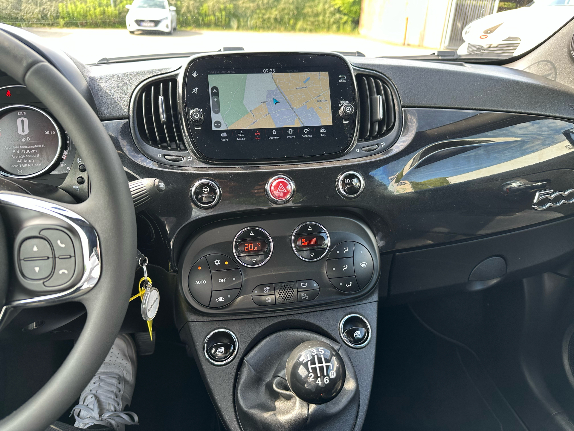 Billede af Fiat 500 1,0 Mild hybrid Bellavita 70HK 3d 6g