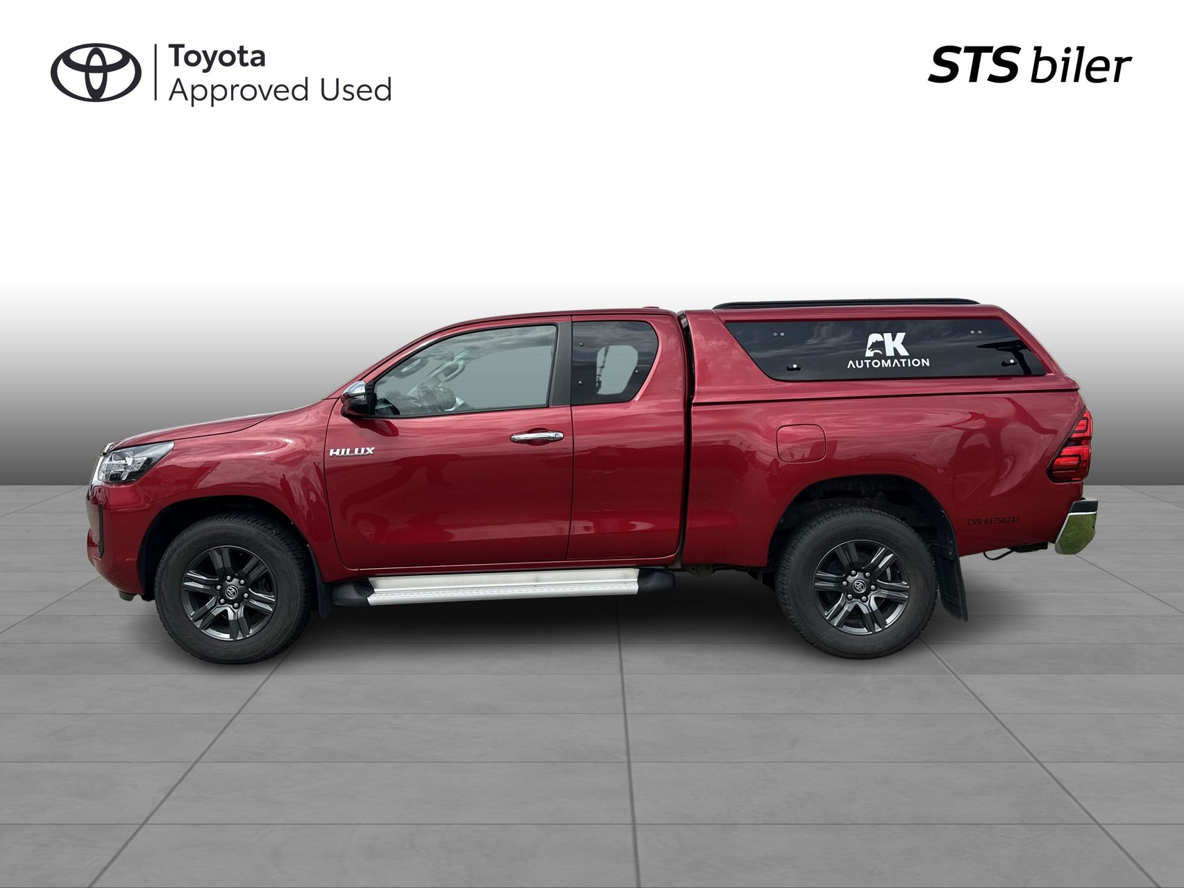Billede af Toyota HiLux Extra Cab 2,8 D-4D T3 AWD 204HK Pick-Up Aut.